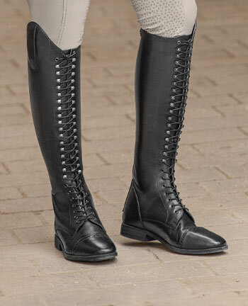 Stivali Da Equitazione Lunghi Larghi Uomo HKM 4511 Con Zip - Comodi, Impermeabili E Design Elegante