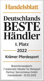 Auszeichnung Handelsblatt: Platz 1 der besten deutschen Händler 2022 im Branchenvergleich