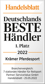 Auszeichnung Handelsblatt: Platz 1 der besten deutschen Hndler 2022 im Branchenvergleich