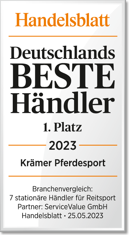 Auszeichnung Handelsblatt: Platz 1 der besten deutschen Händler 2023 im Branchenvergleich
