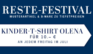 Reste-Festival - Jeden Freitag im Mai