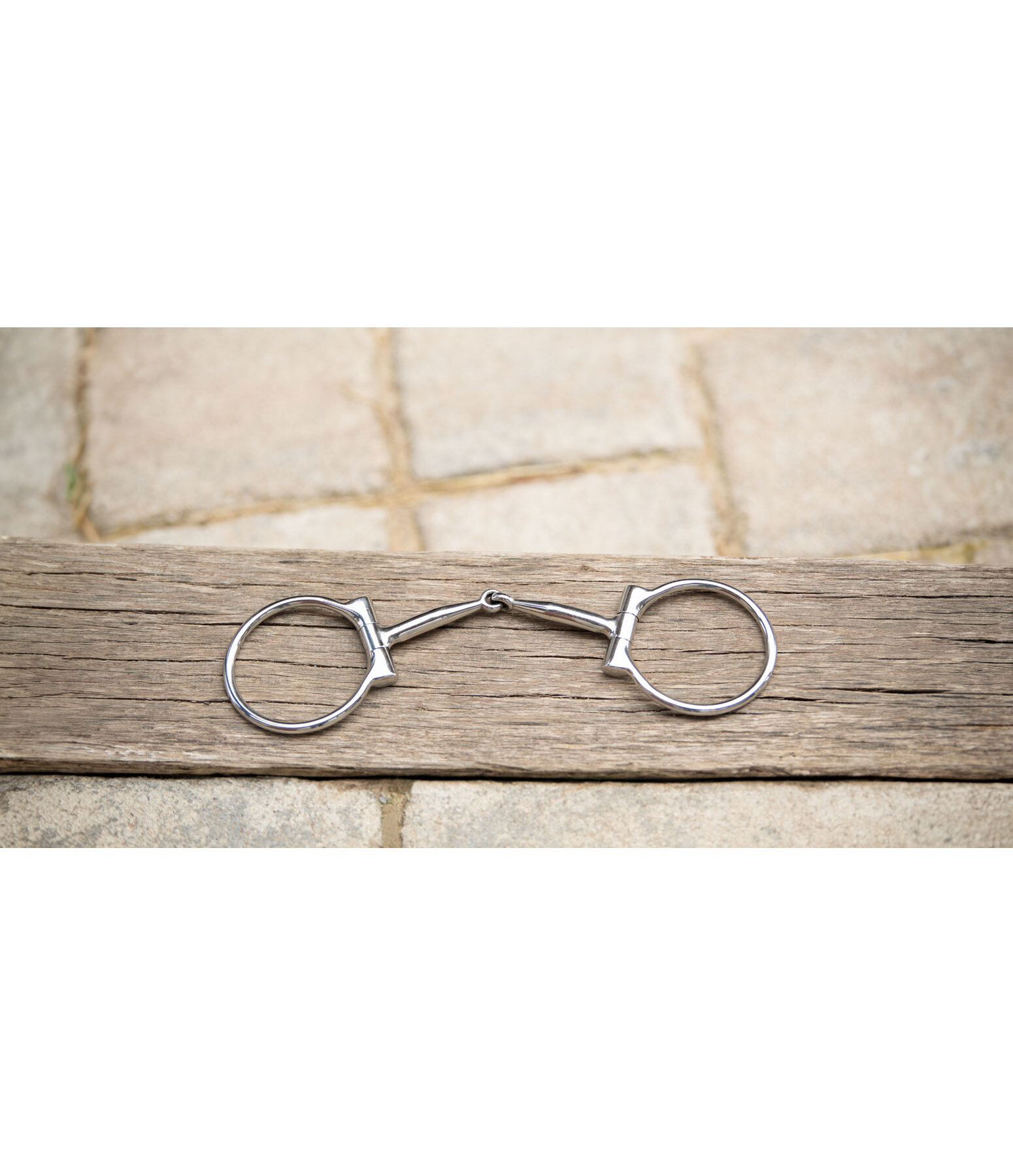 Stainless Steel Offset Dee Snaffle