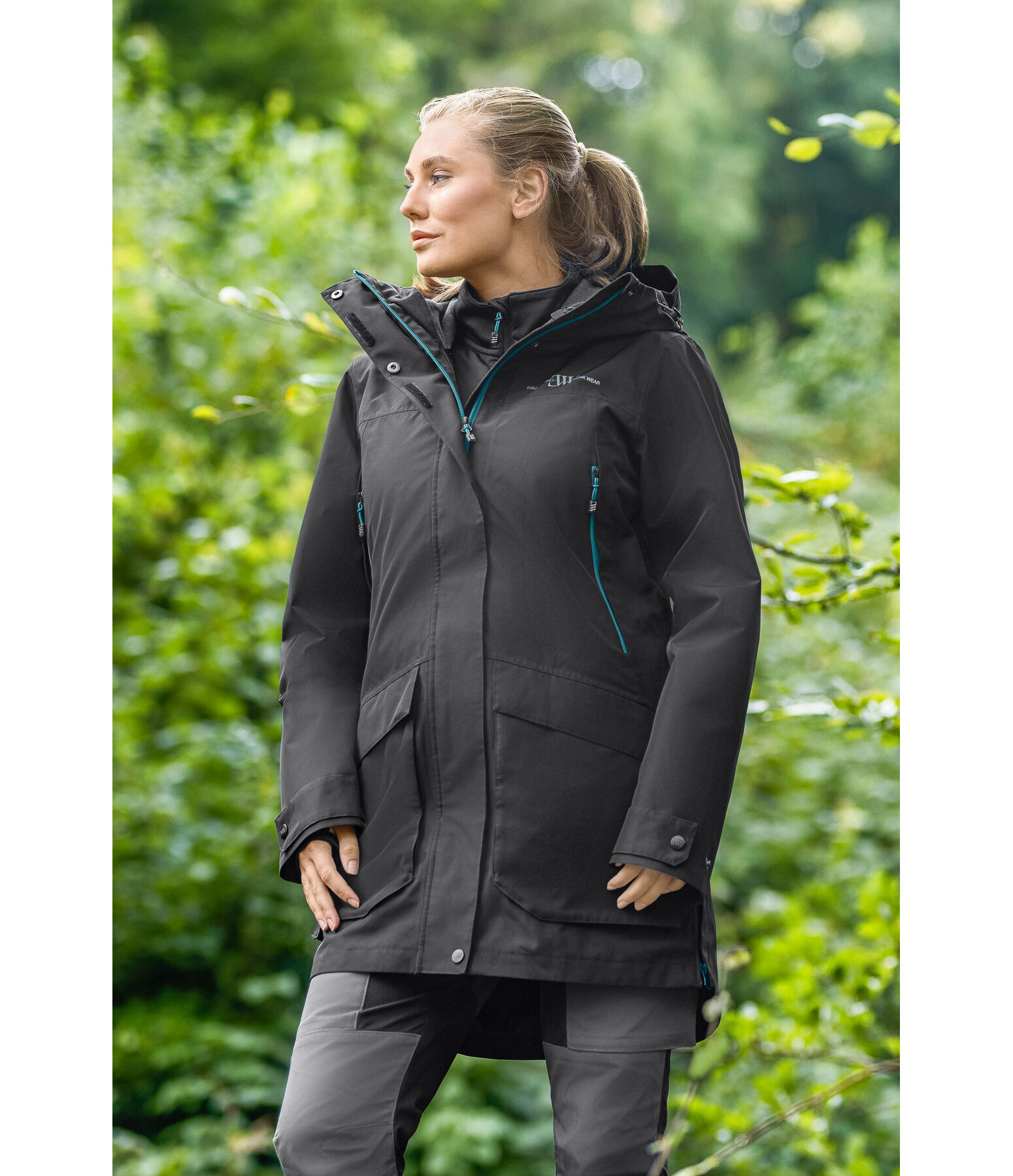 3 in 1 Funktions-Outdoor-Regenparka mit herausnehmbarer Weste