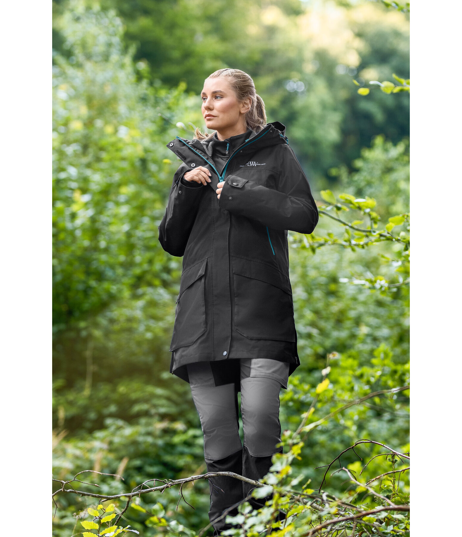3 in 1 Funktions-Outdoor-Regenparka mit herausnehmbarer Weste