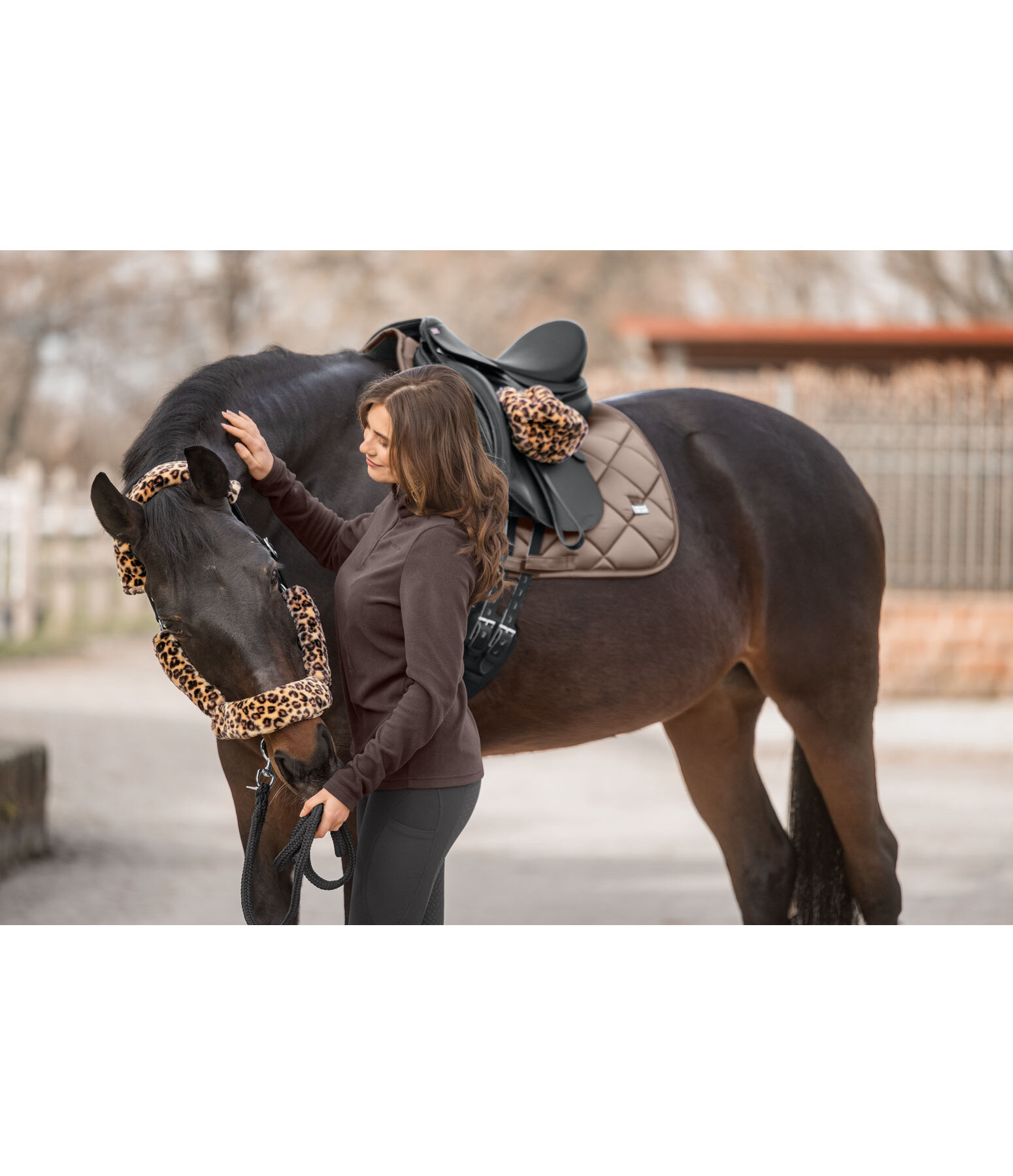 Teddyfleece-Halfter-Set