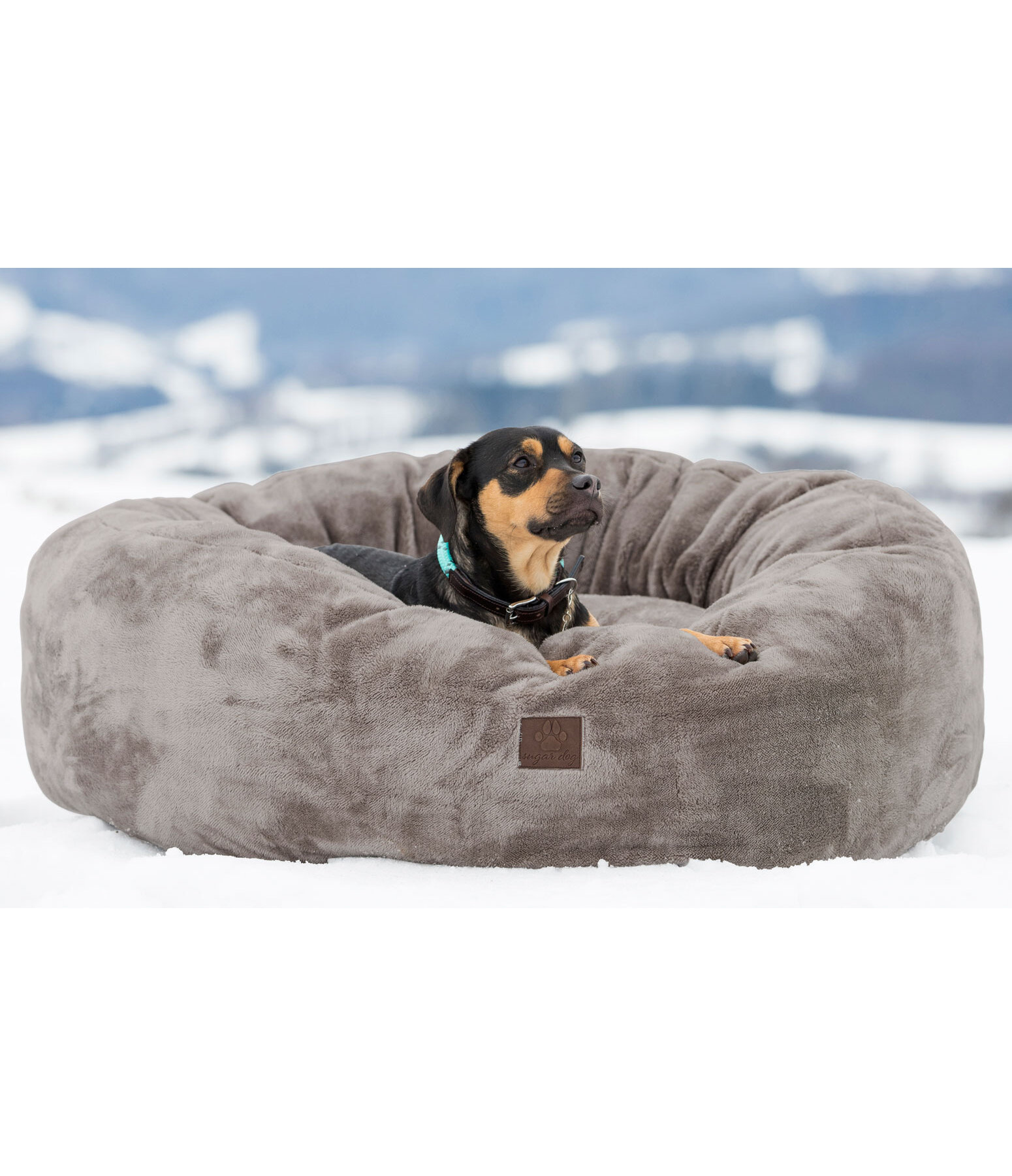 Teddyfleece-Hundebett Quimba