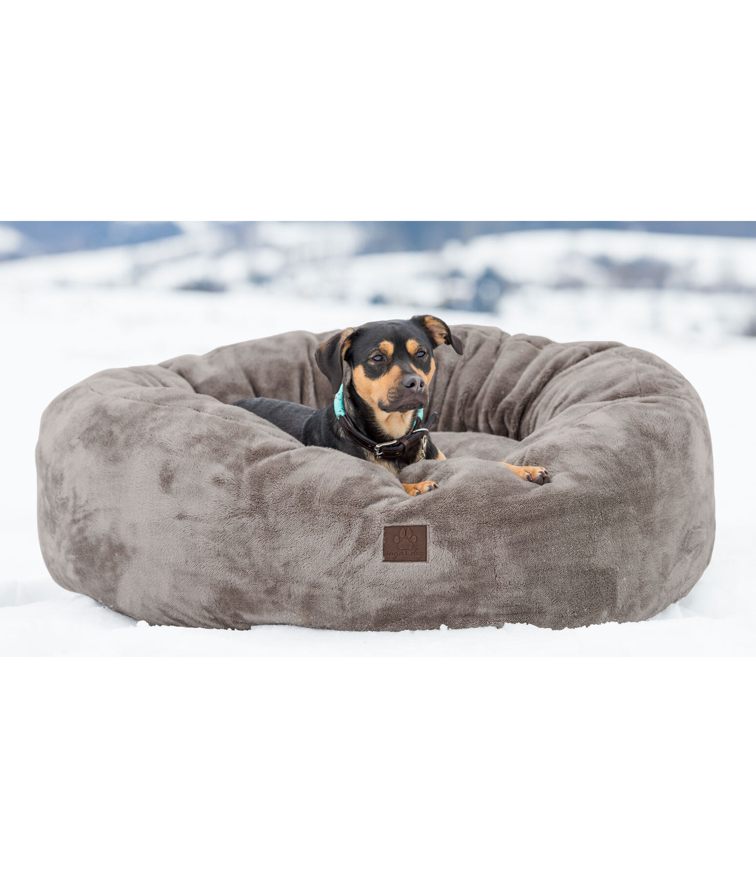 Teddyfleece-Hundebett Quimba