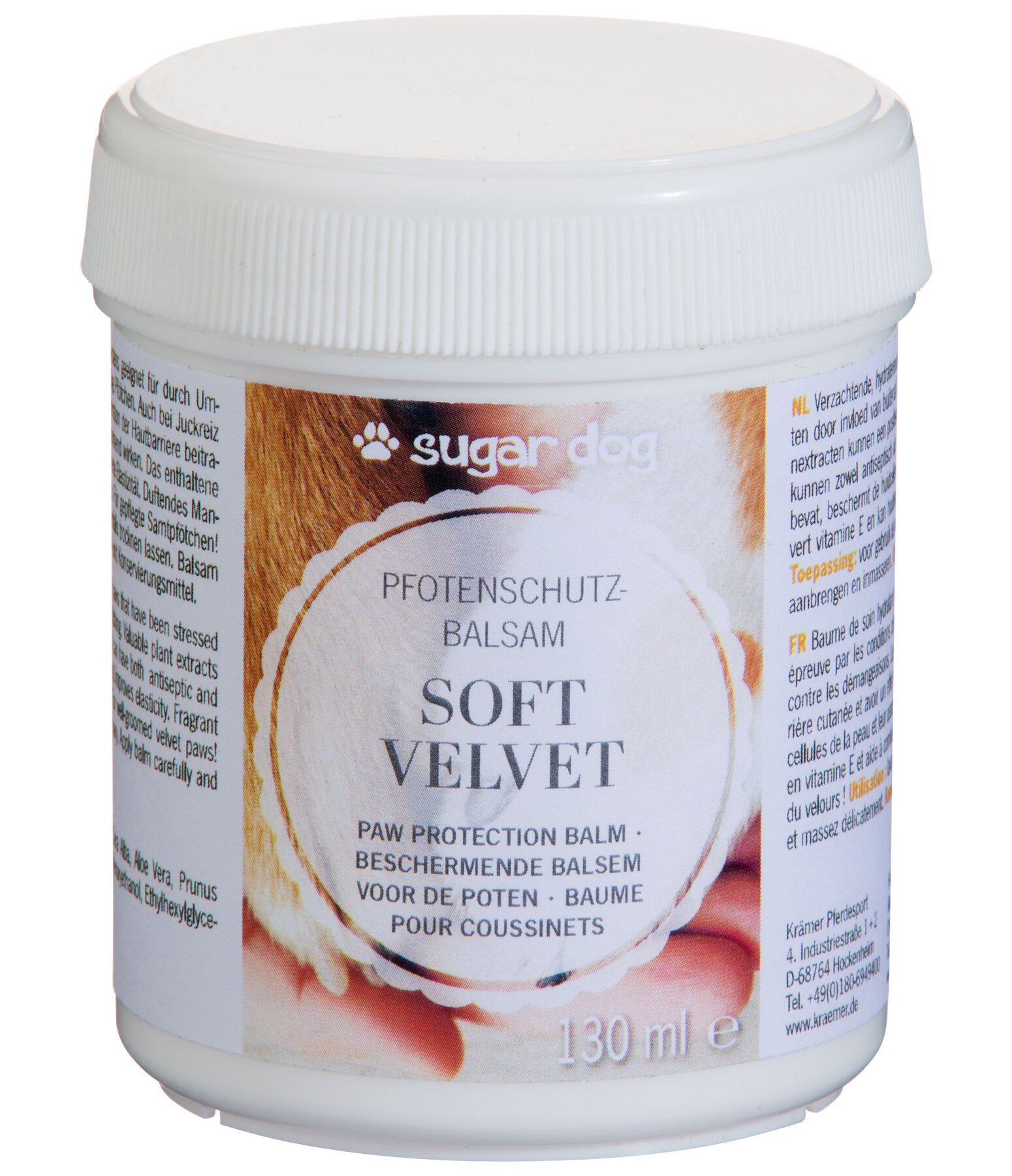 Pfotenschutz-Balsam Soft Velvet fr Hunde