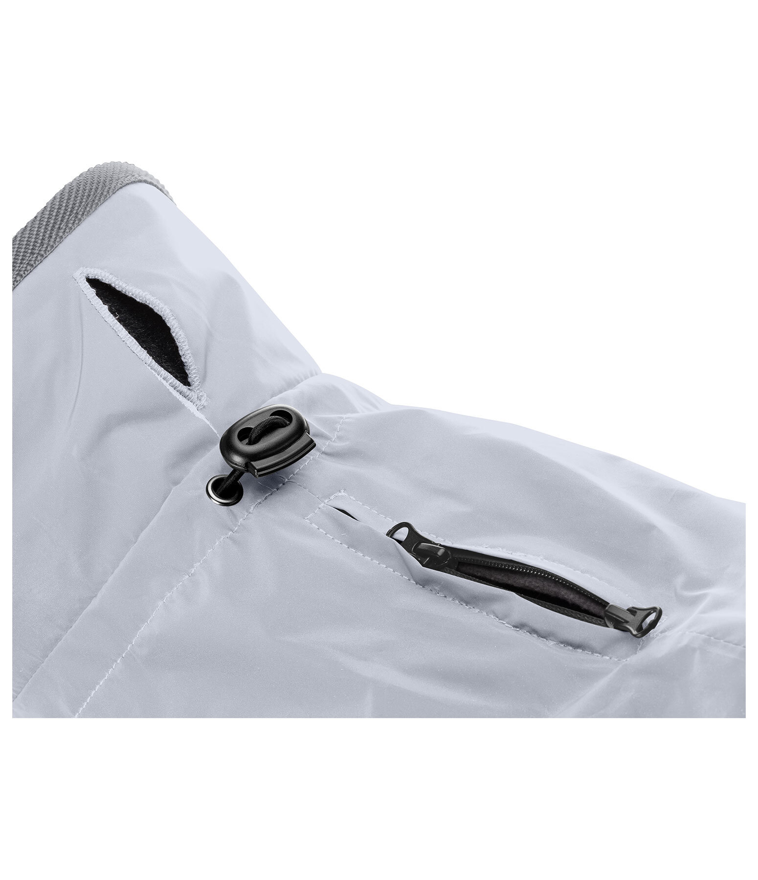 Dackel Reflexmantel George mit Fleecef�tterung