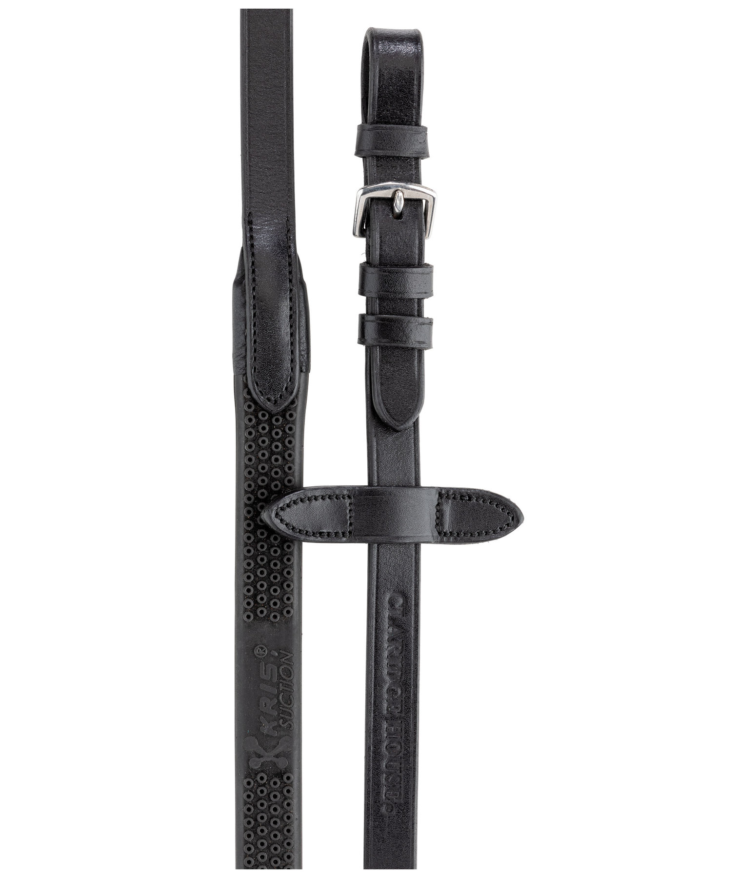Leder-Gummizügel Intense Grip