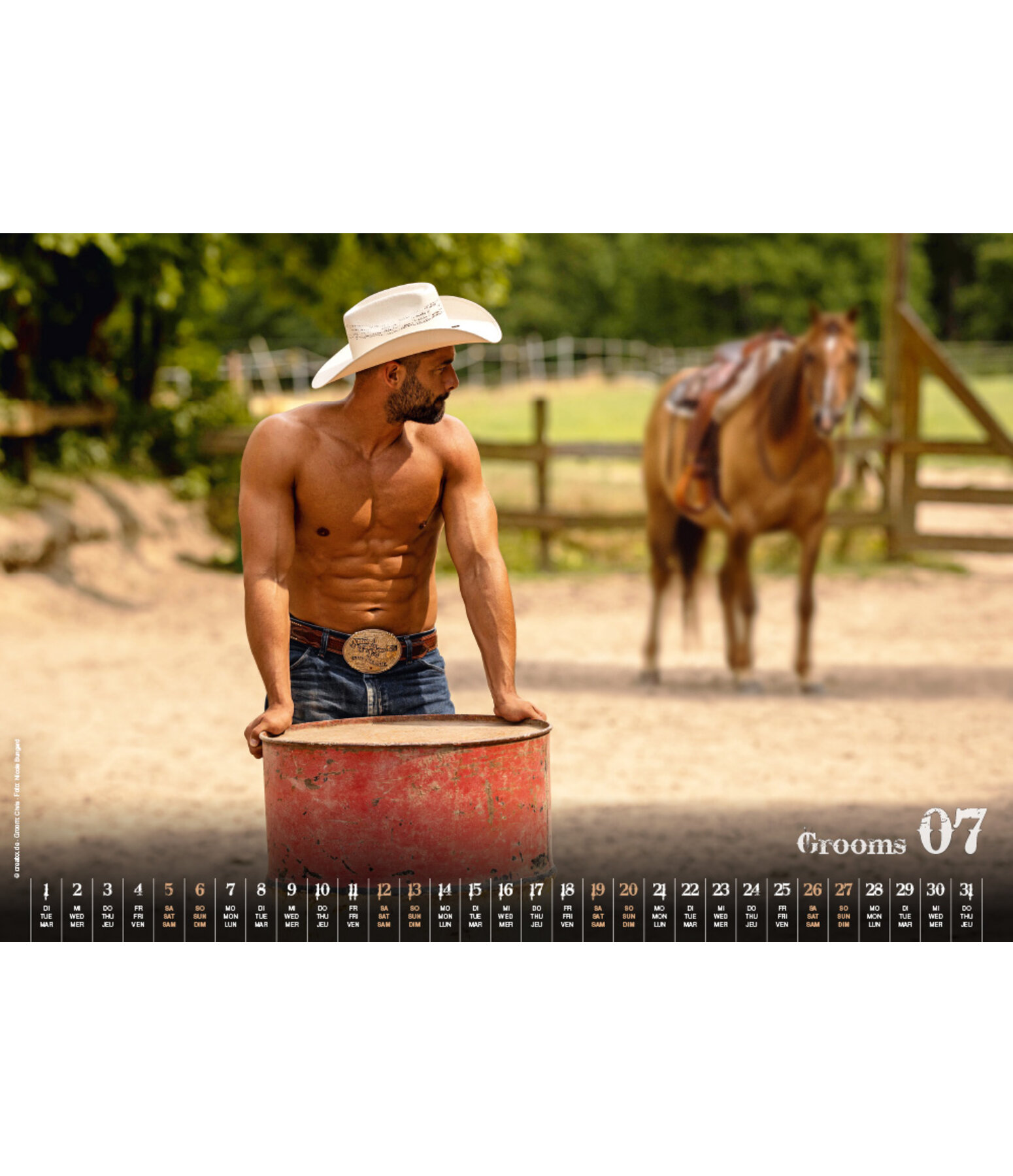 Grooms Kalender 2024