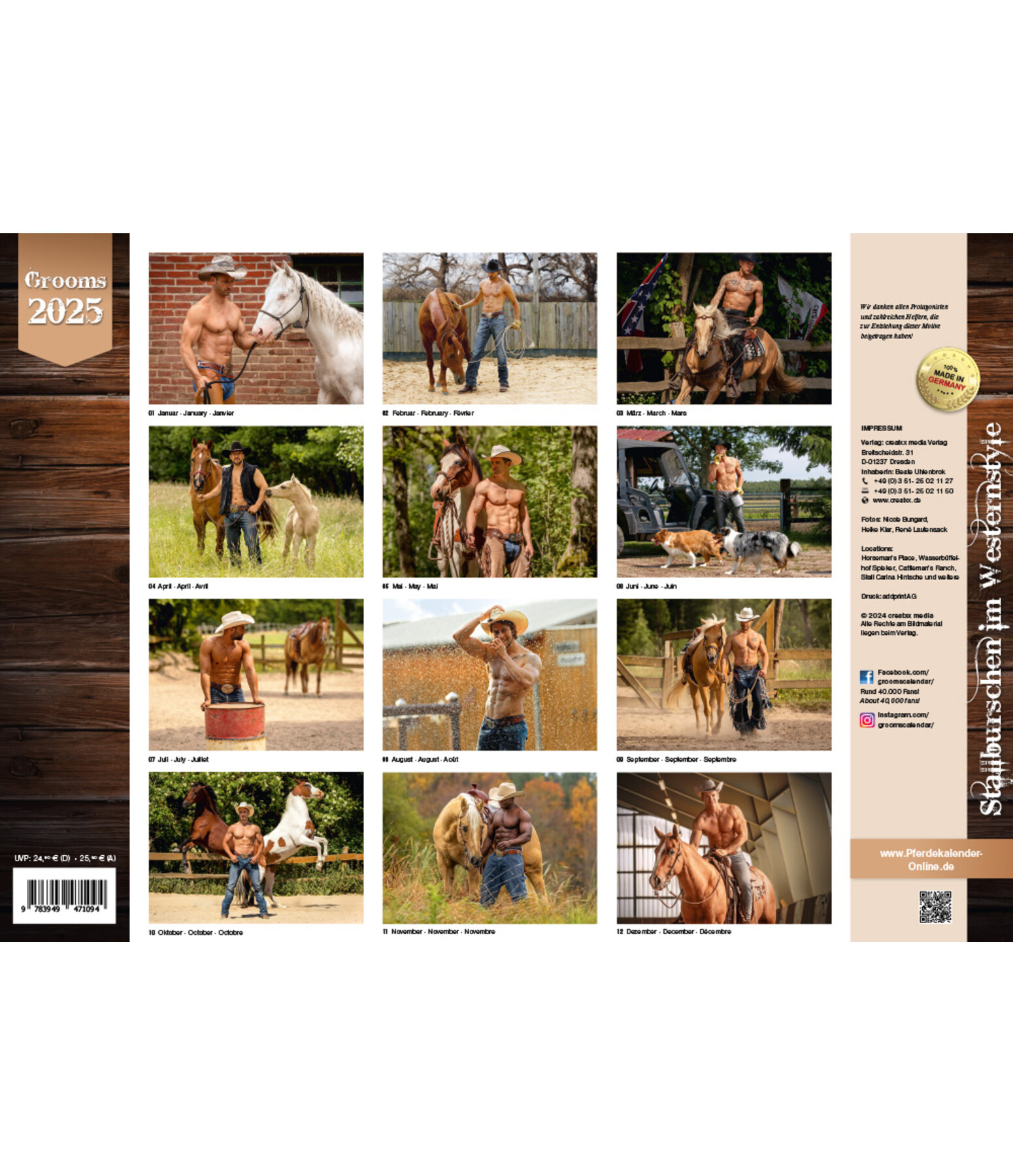 Grooms Kalender 2024
