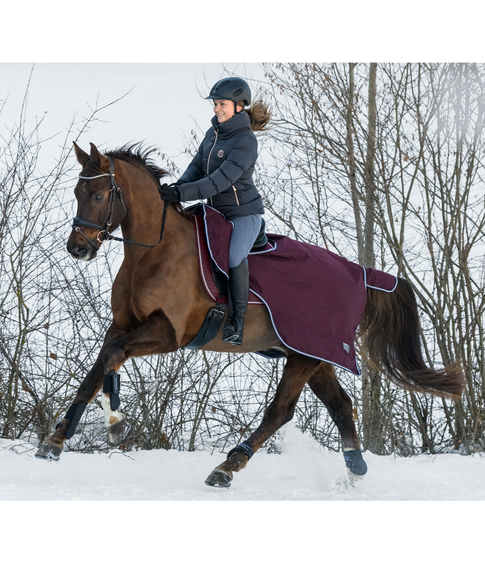 Regen-Ausreitdecke Kaleo, 50 g