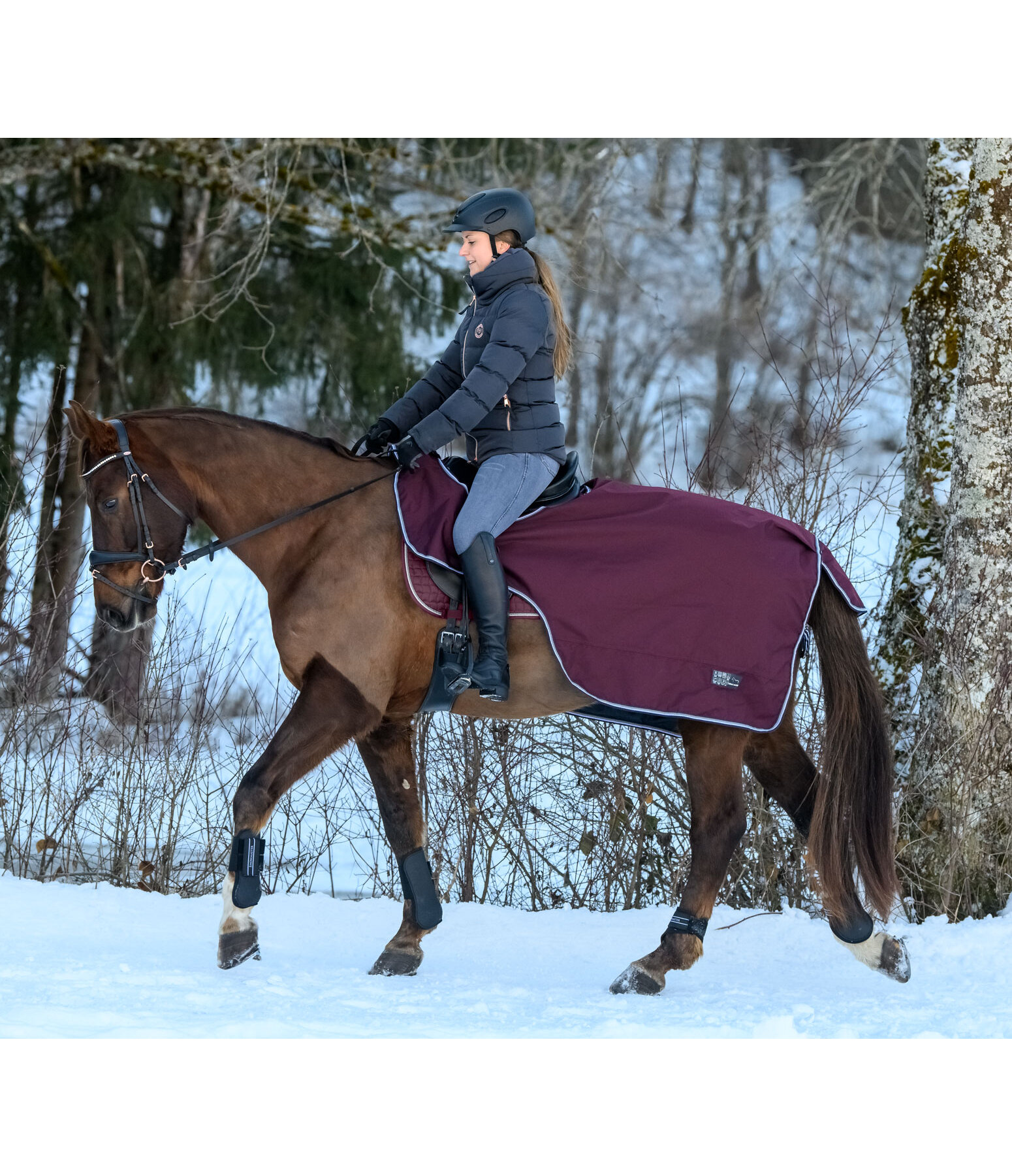 Regen-Ausreitdecke Kaleo, 50 g