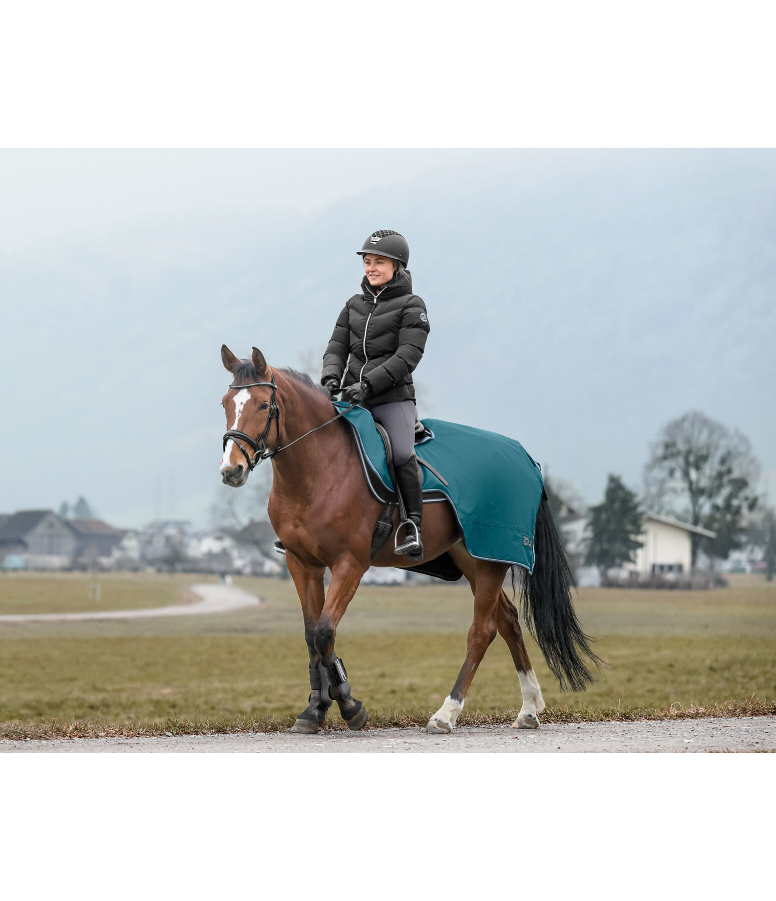 Regen-Ausreitdecke Kaleo, 50 g