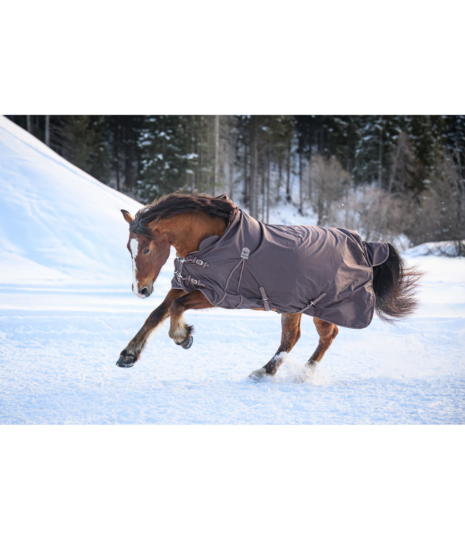 Highneck Outdoordecke Jesco II mit Fleeceinnenfutter, 100 g