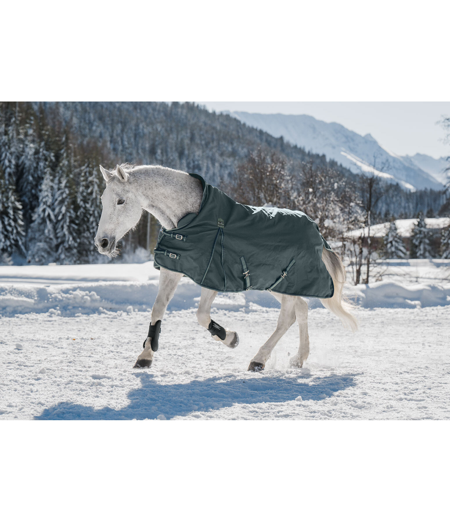 Highneck Outdoordecke Jesco II mit Fleeceinnenfutter, 100 g