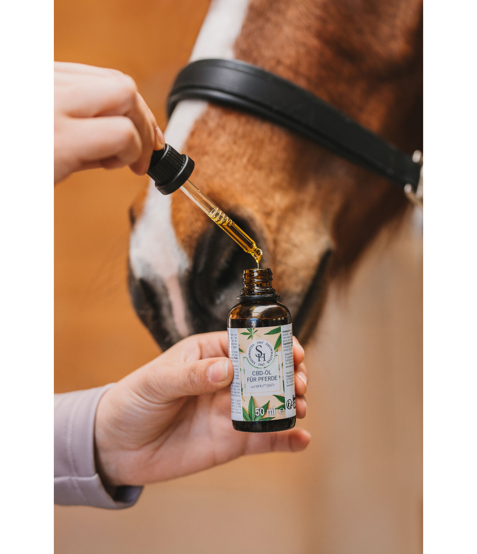 CBD l fr Pferde 25 %