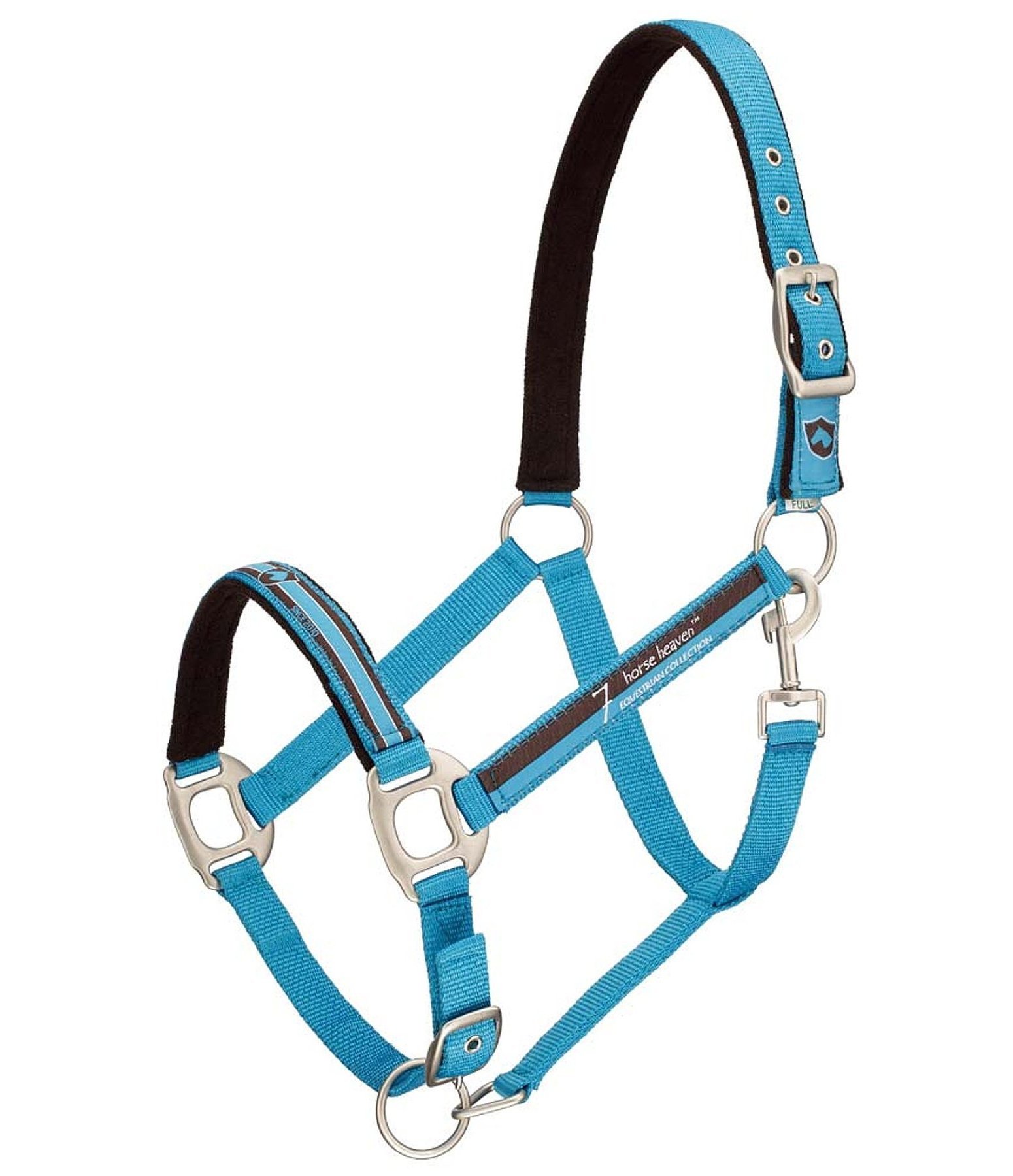 Start Rustic Pferdehalfter - Verstellbares Nylon Halfter Mit Fellpolster Cob