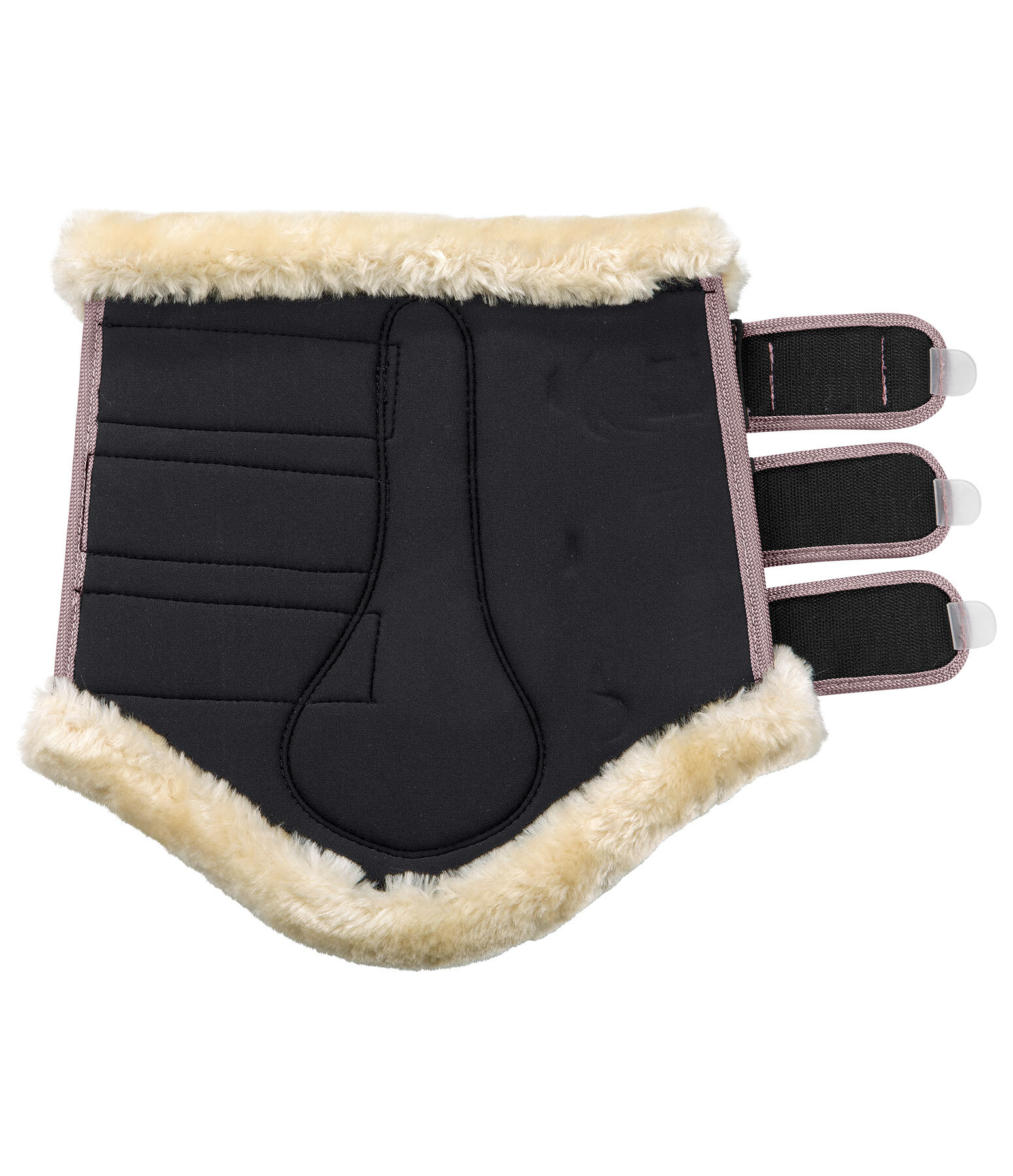 Teddyfleece-Dressurgamaschen Essential, Hinterbeine
