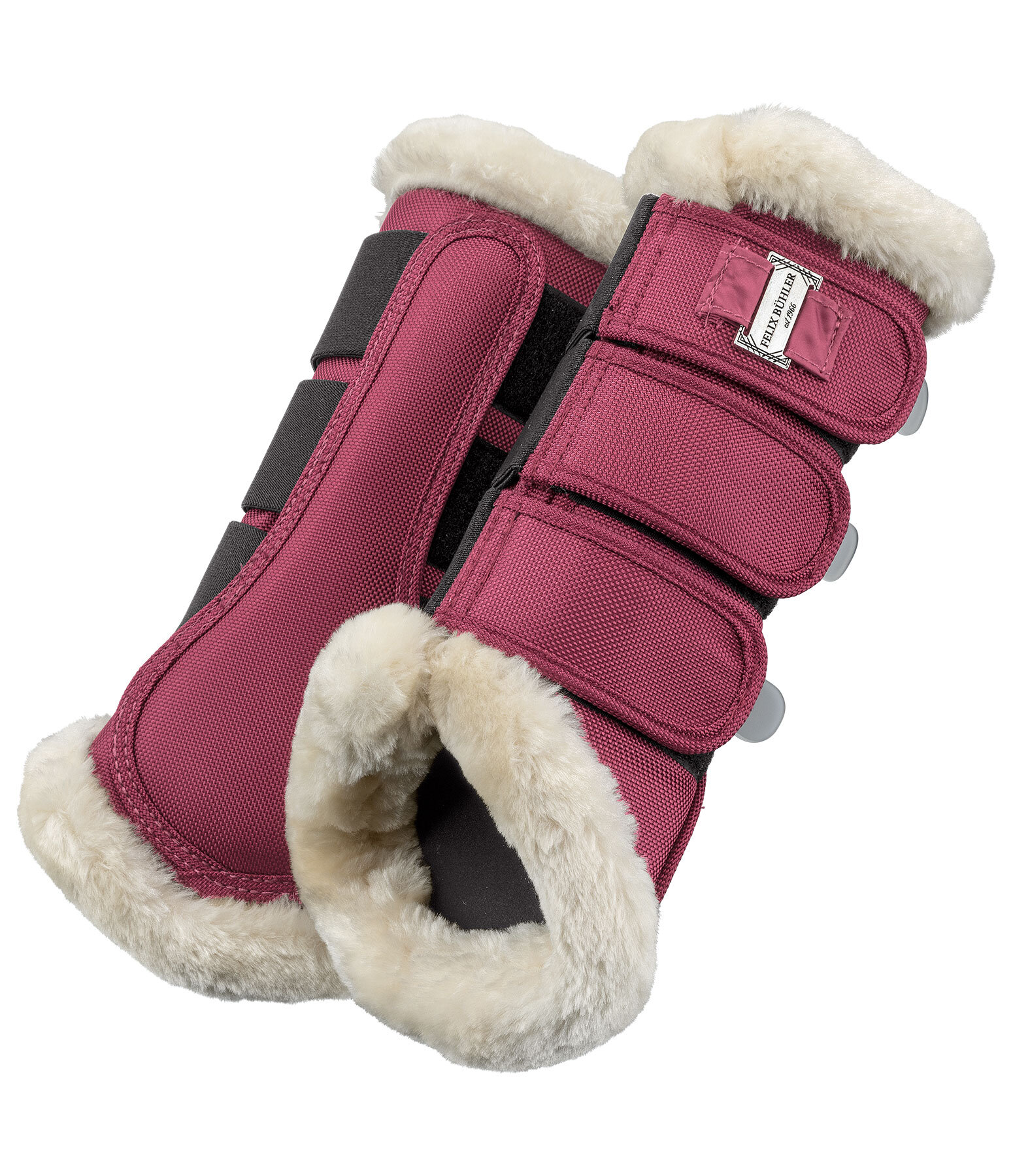 Teddyfleece-Dressurgamaschen Essential, Hinterbeine
