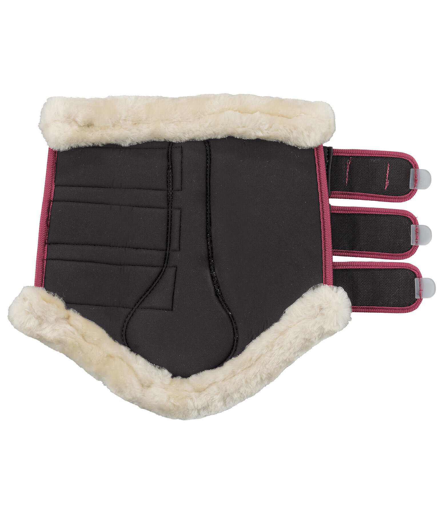 Teddyfleece-Dressurgamaschen Essential, Hinterbeine