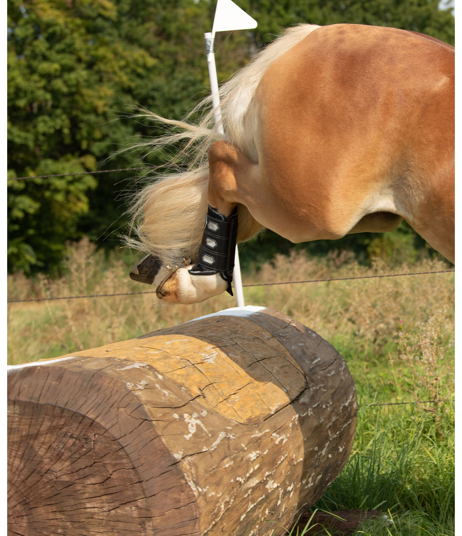Cross-Country Gamaschen, Hinterbein