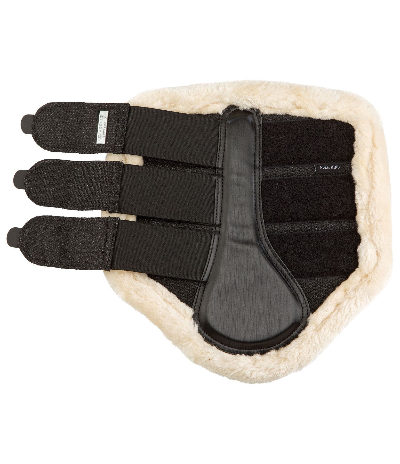 Teddyfleece-Dressurgamaschen Sparkle, Hinterbeine