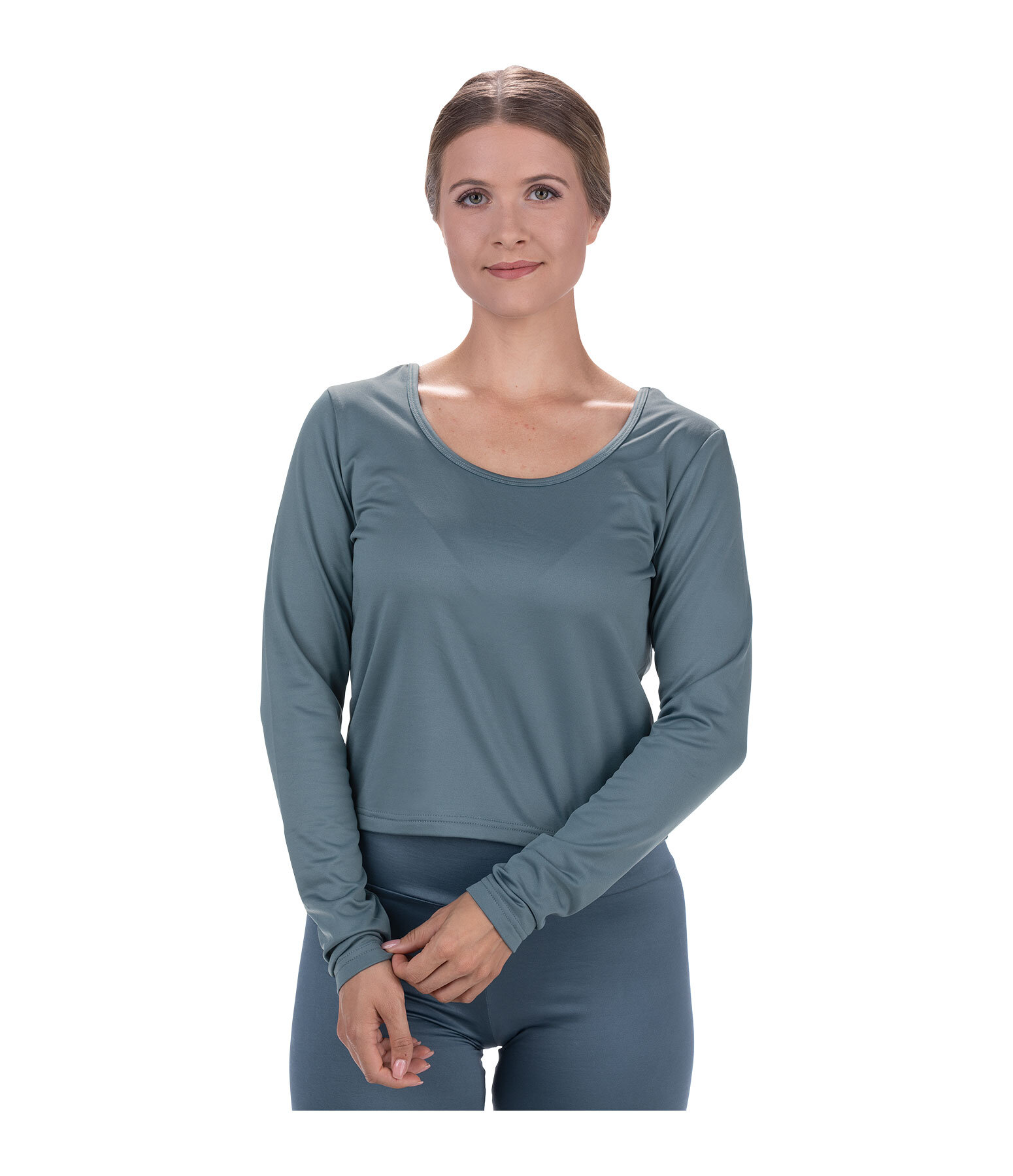 Langarm-Funktionsshirt Icy Glitter fr Damen