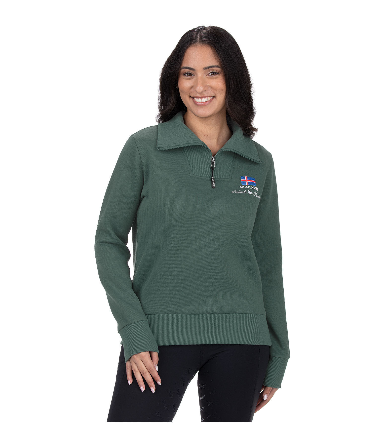 Rollkragen-Pullover Floro