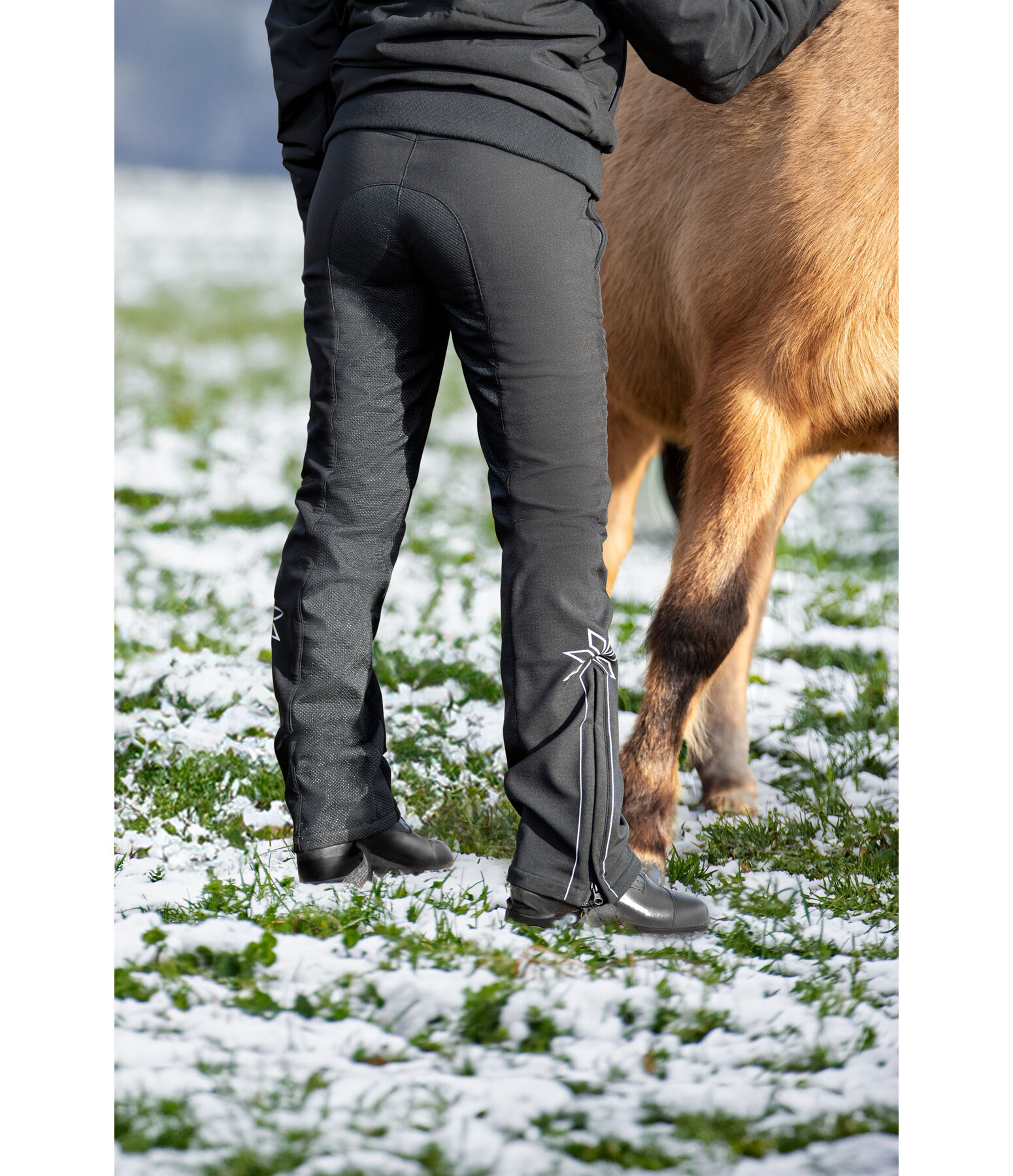 Grip-Überzieh-Winterreithose Elgur
