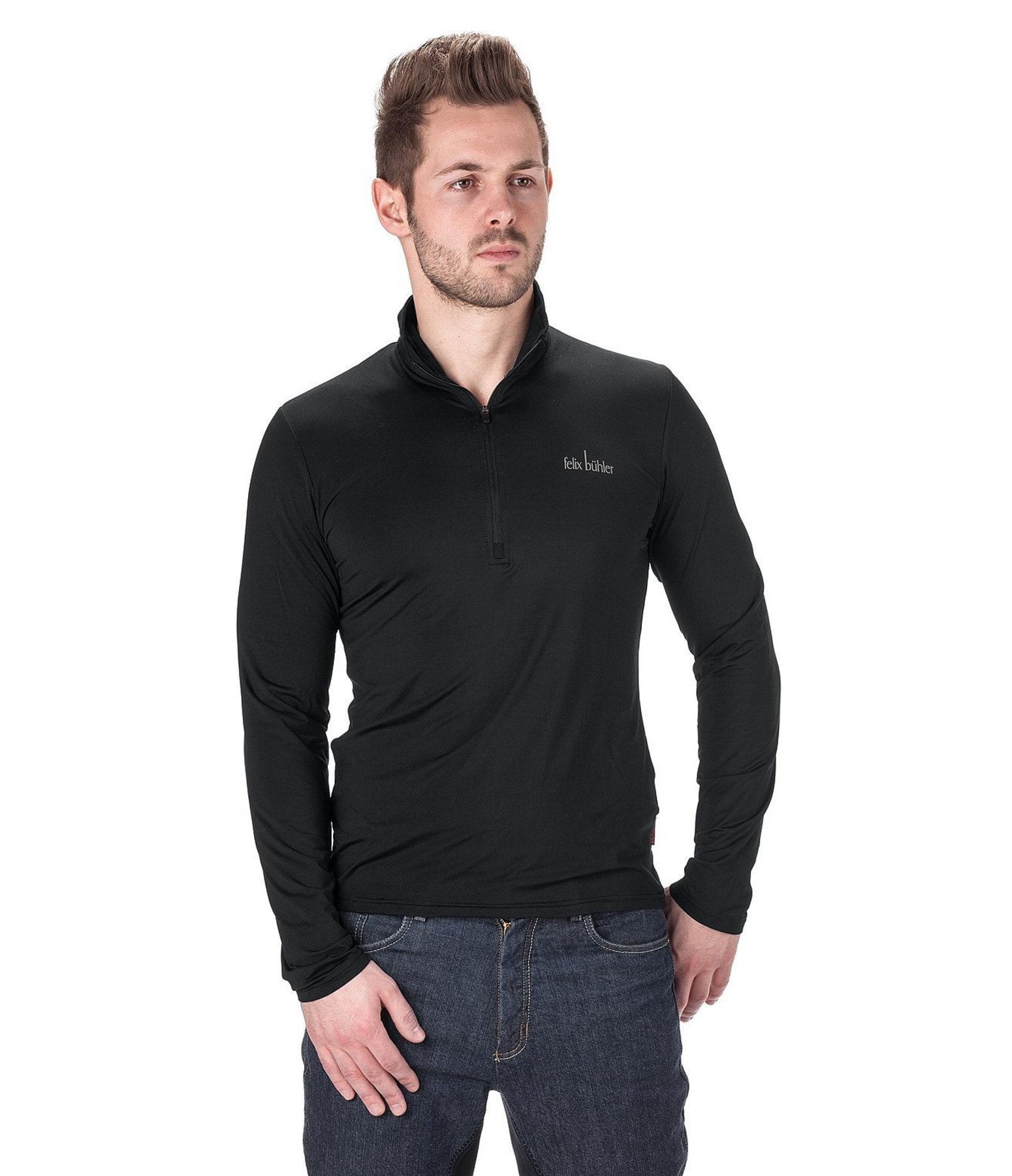 Herren-Performance-Langarmshirt