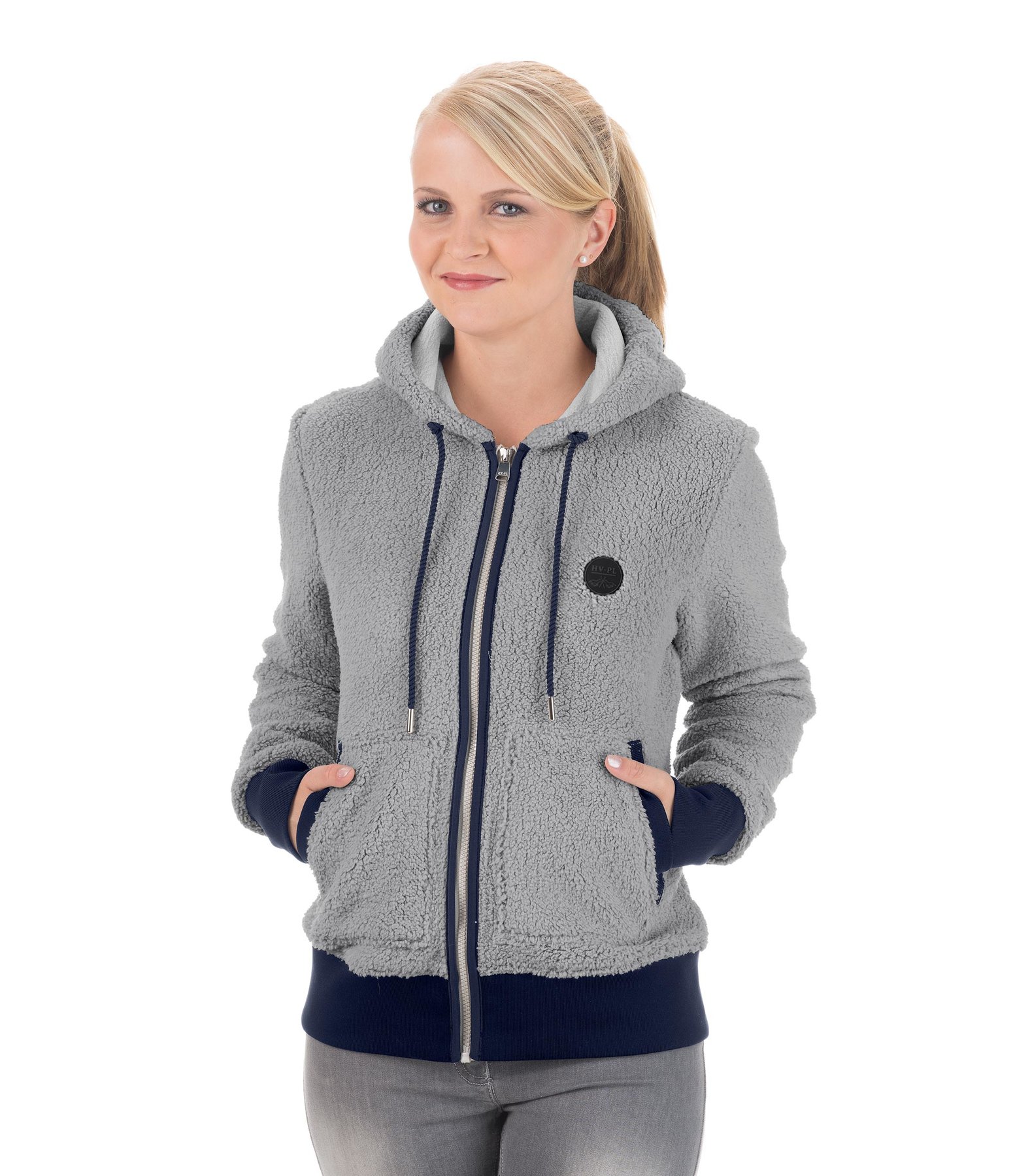 Teddyfleece-Kapuzenjacke Perky