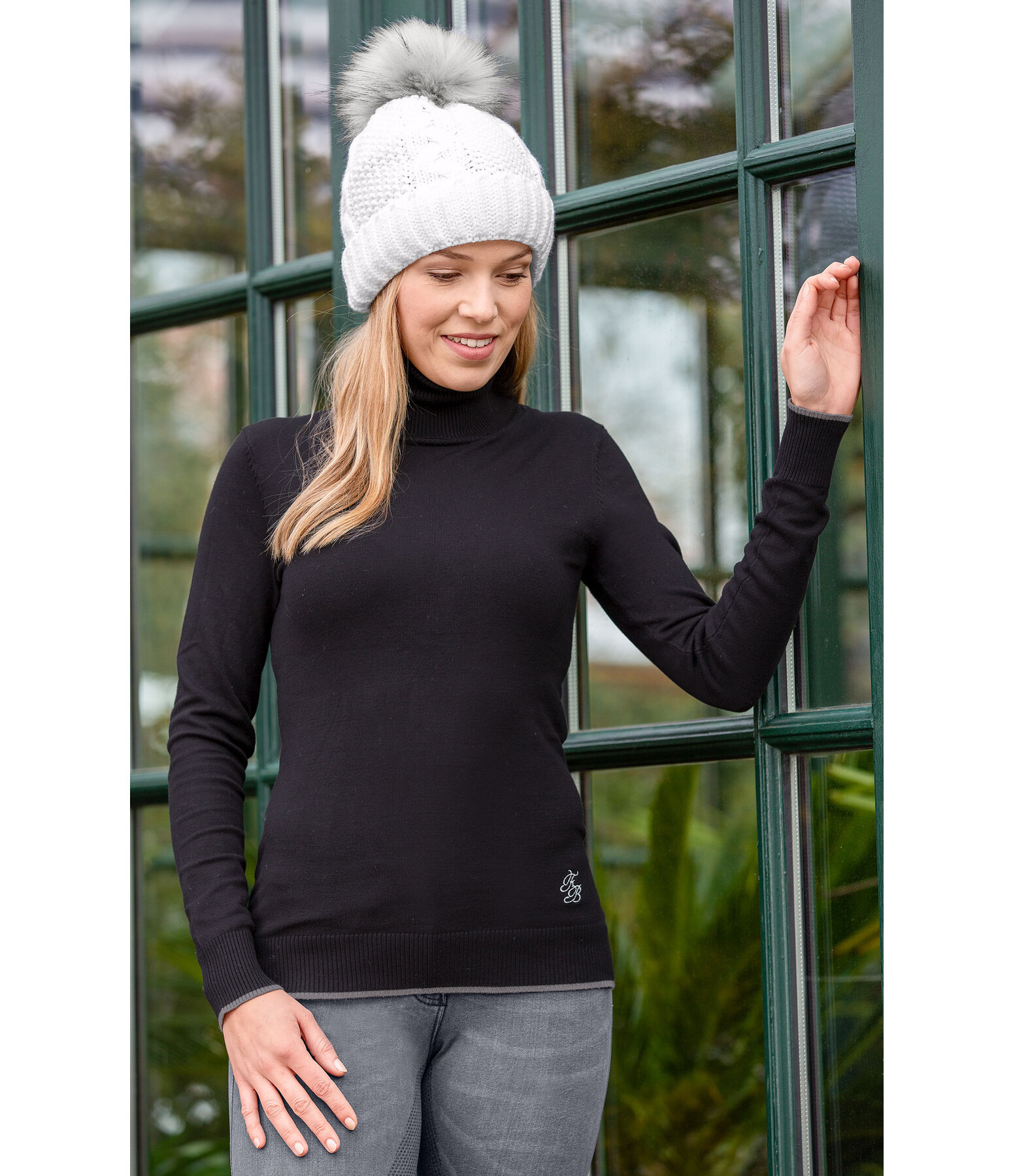 Rollkragen-Pullover Lucy