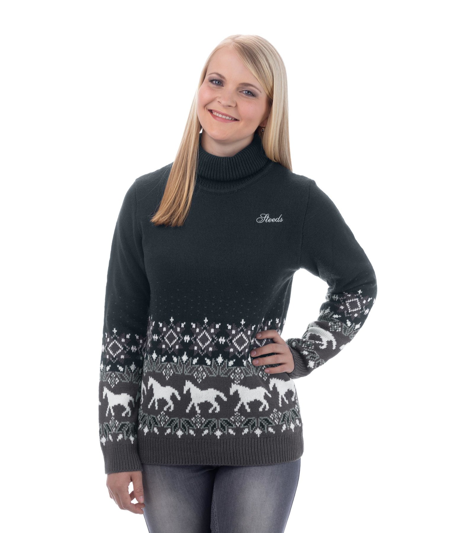 Rollkragen-Pullover Sara