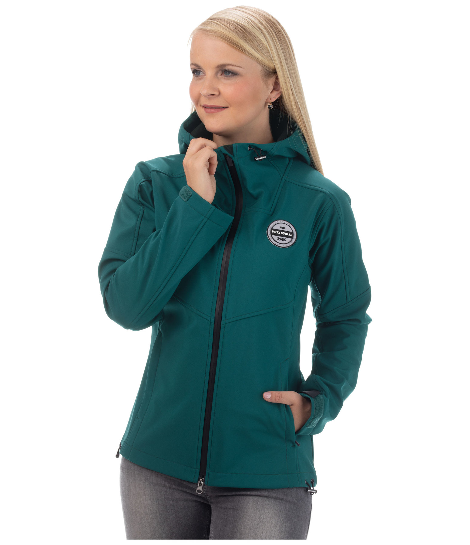 Kapuzen-Softshelljacke Mia