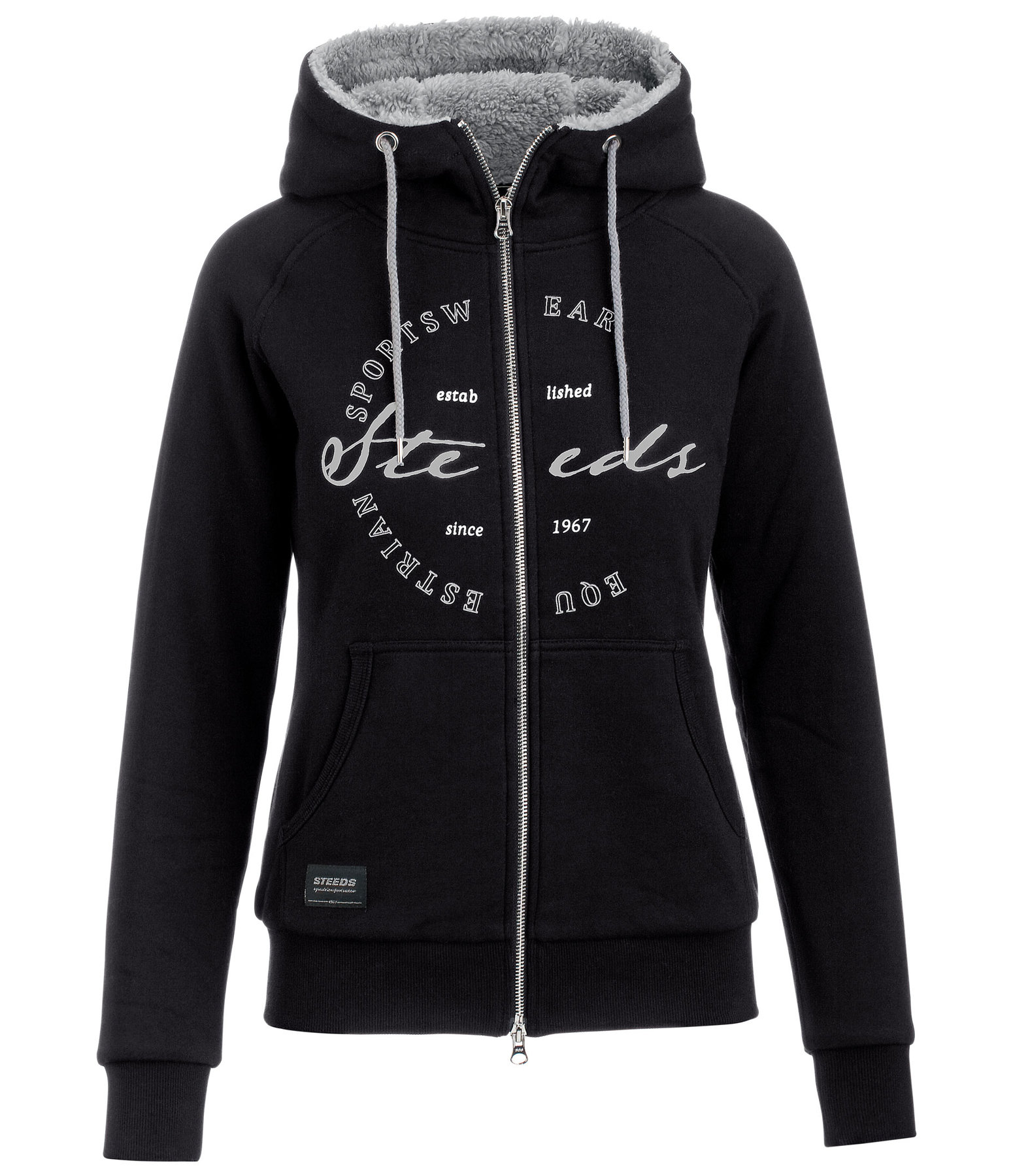 Kapuzen-Teddy-Sweatjacke Paula