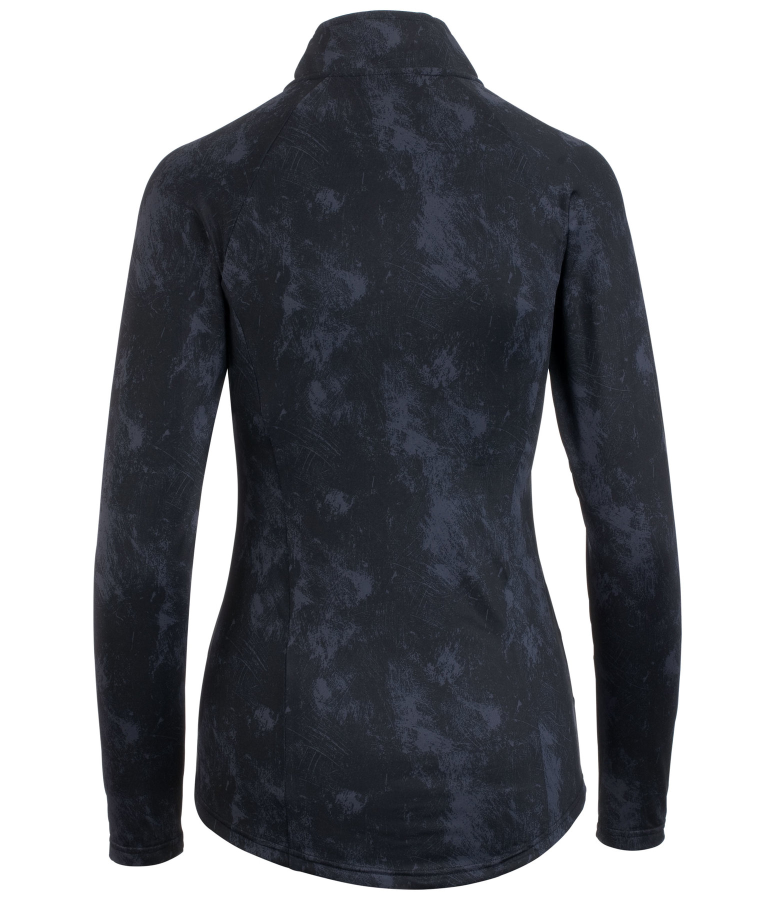 Zip-Funktions-Stretch-Langarmshirt Julie