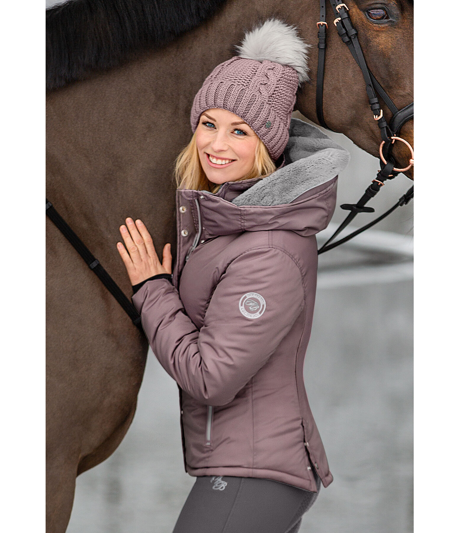 Kapuzen-Reitjacke Lotta II - Winterreitjacken - Krämer Pferdesport  Österreich