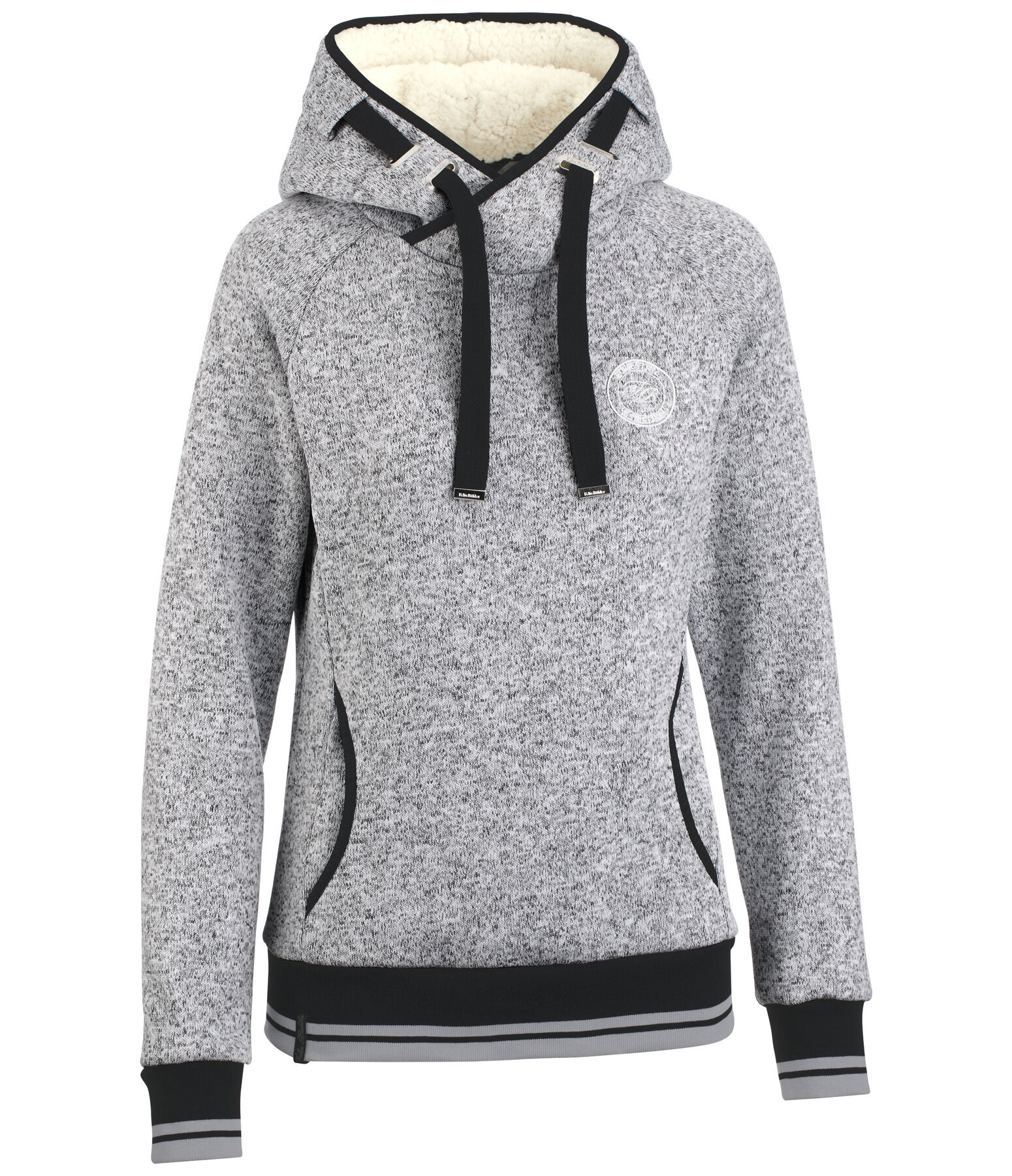 Strickfleece-Hoodie Hanna