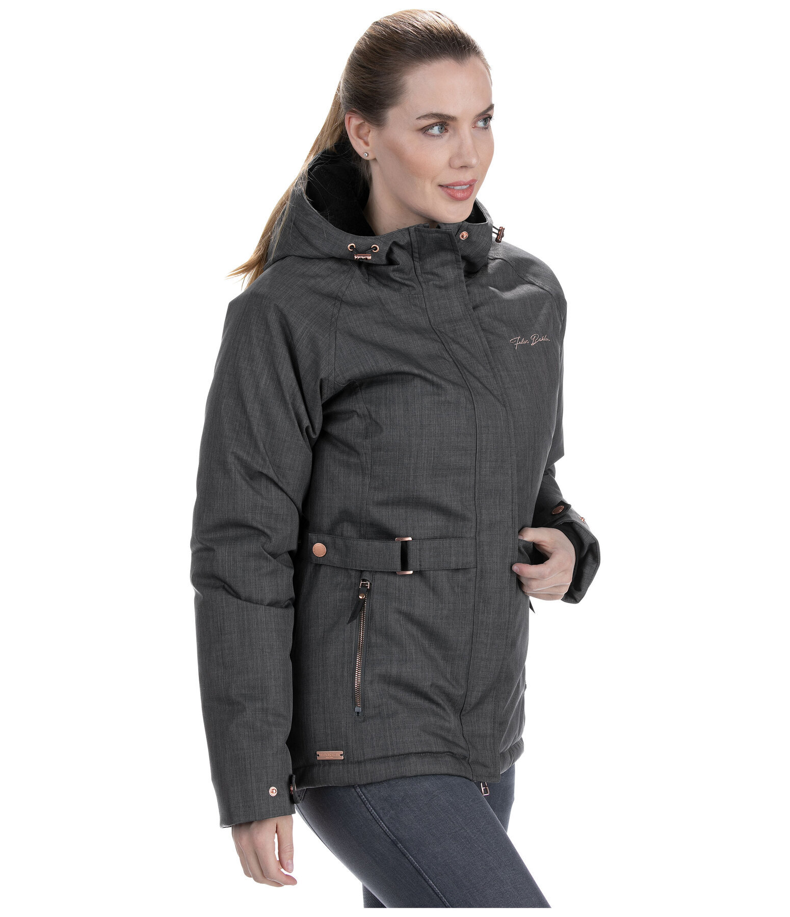 Kapuzen-Funktions-Reitjacke Claire