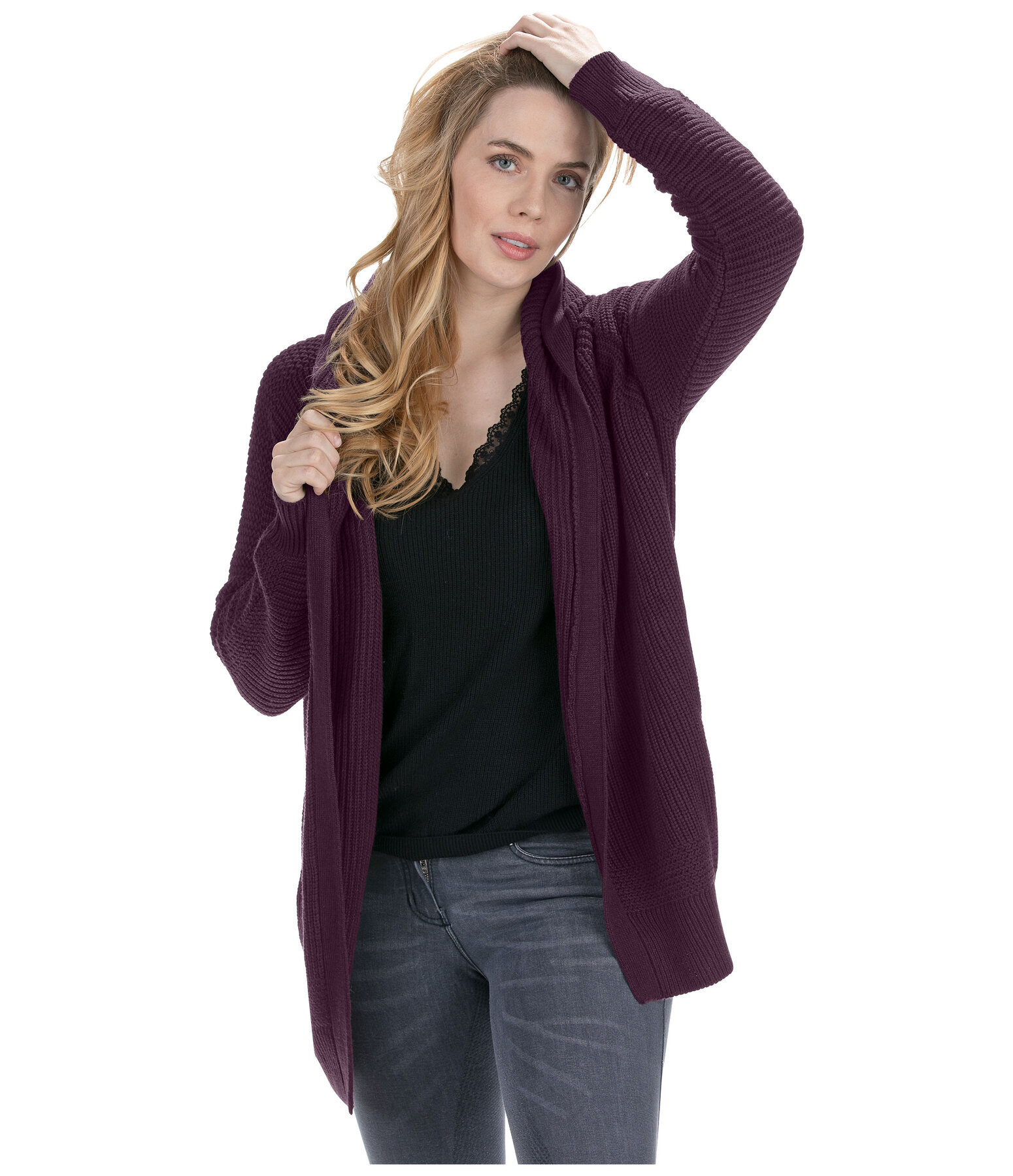 Kapuzen-Cardigan Aurelie
