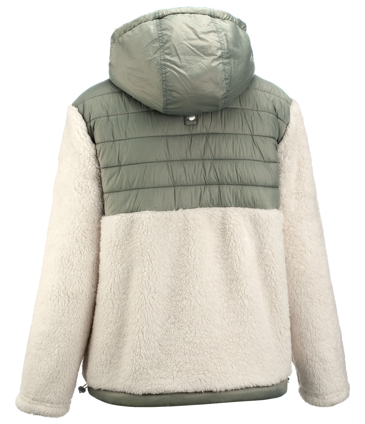 Kapuzen-Teddyfell-Kombijacke Lexi