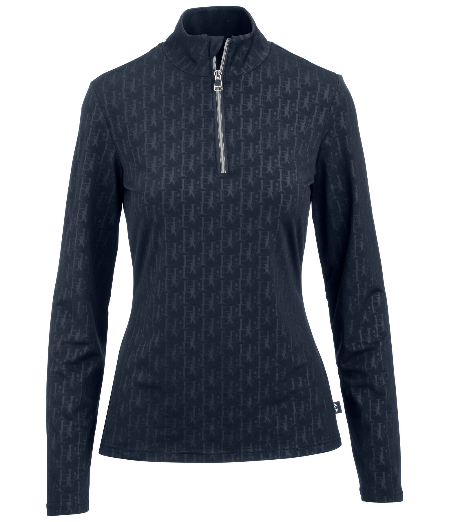 Funktions-Zip-Langarmshirt Yules