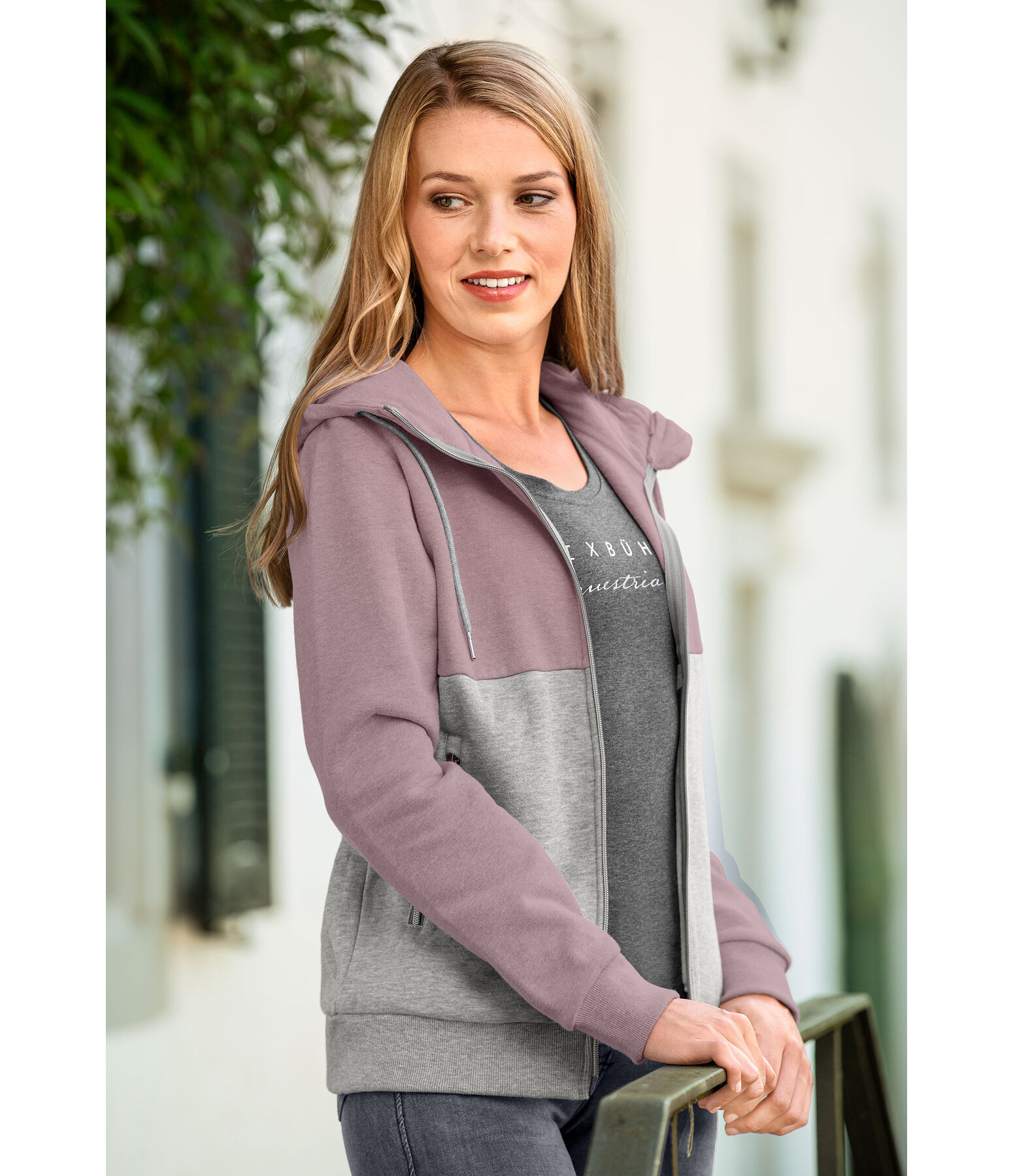 Kapuzen-Sweatjacke Marie