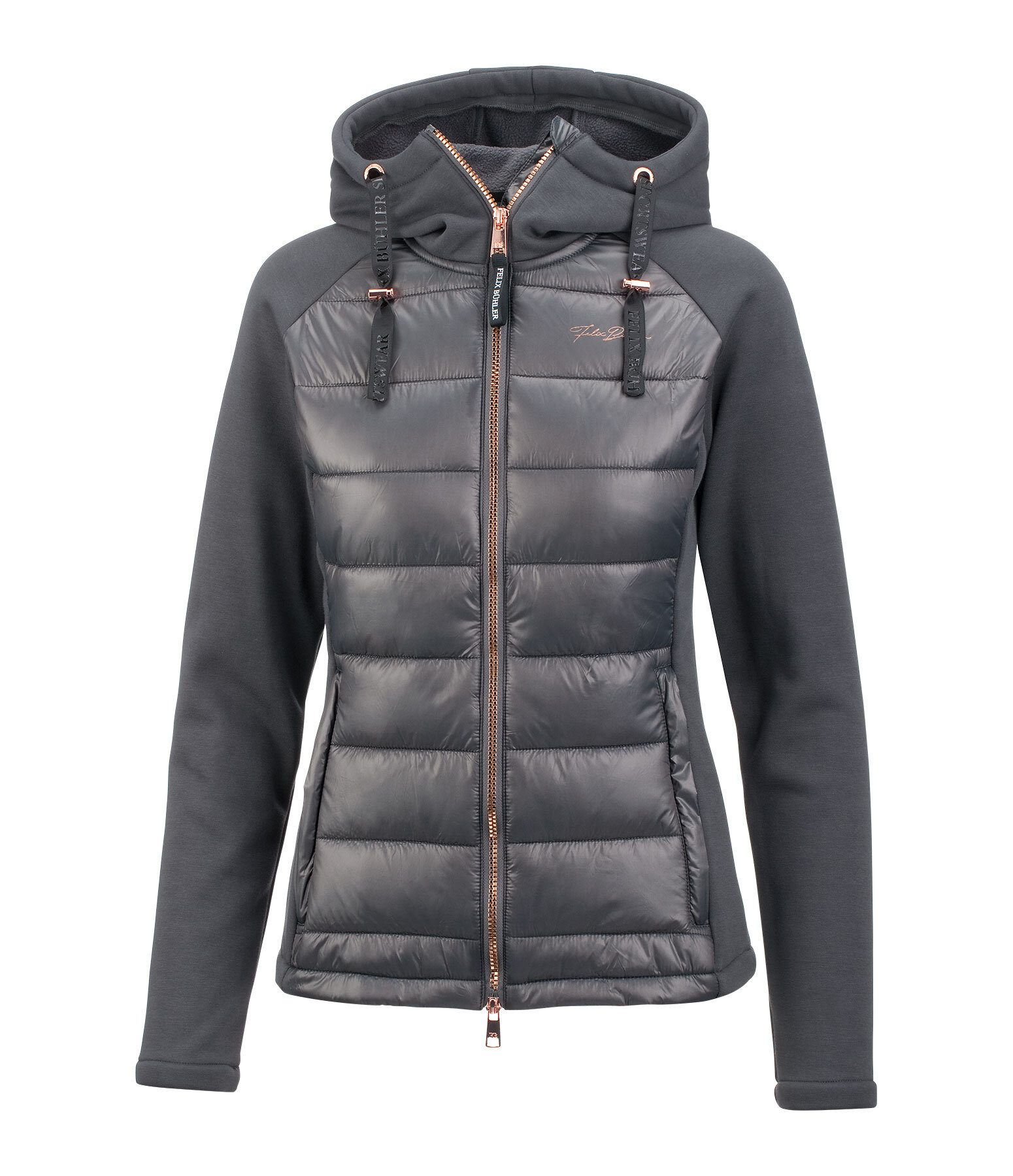 Kapuzen-Kombi-Stretchjacke Jenna