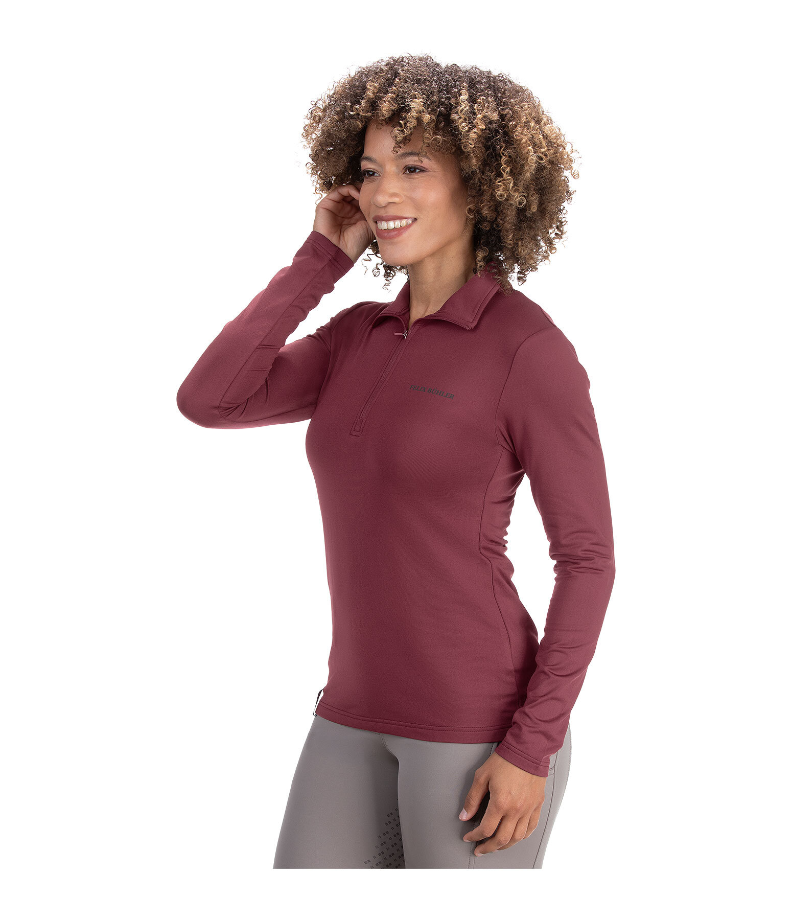 Performance-Stretch-Langarmshirt Frieda