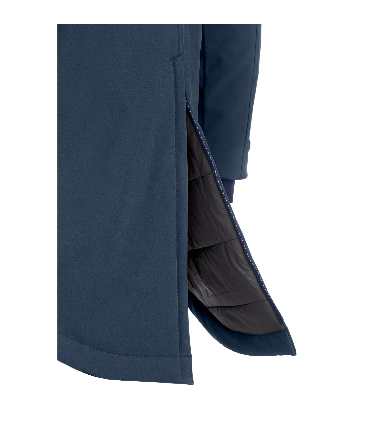 Kapuzen-Softshell-Reitmantel Aurelie