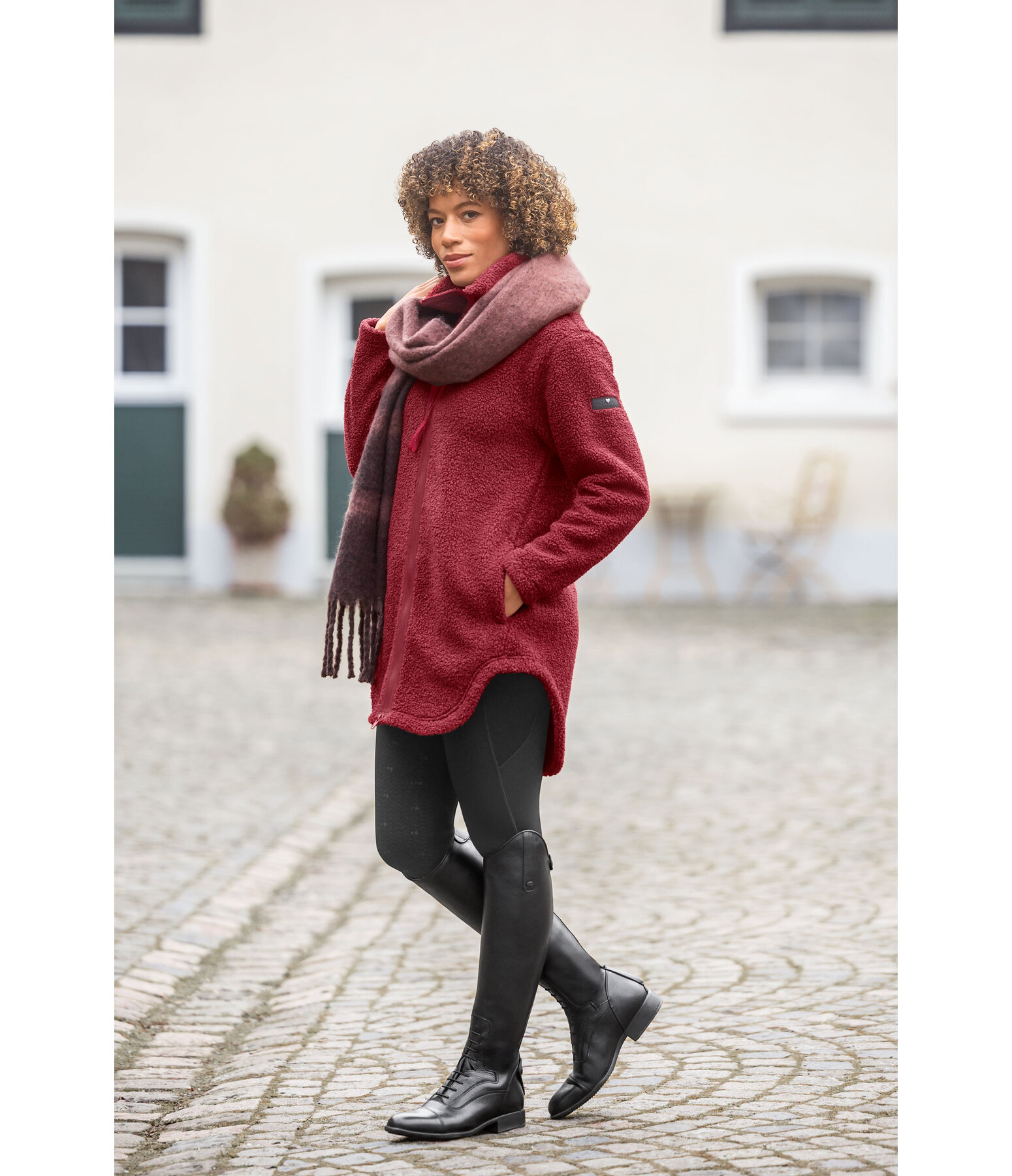 Teddyfleecemantel Chiara