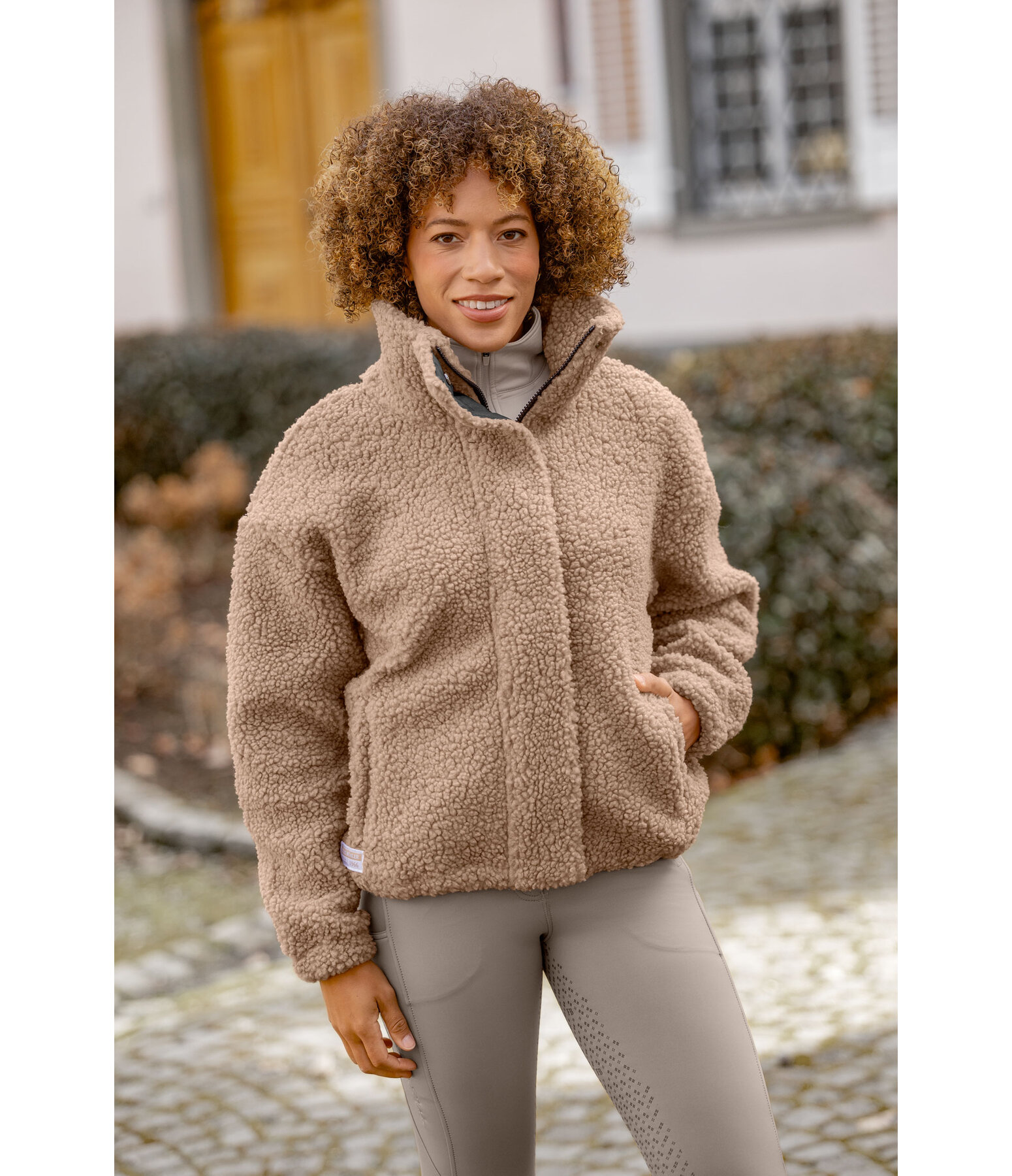 Teddyfleece-Jacke Fay